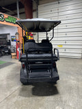 Ezgo Rxv Grey  Electric  Lifted Four Seater Lithium Street Ready Golf Cart