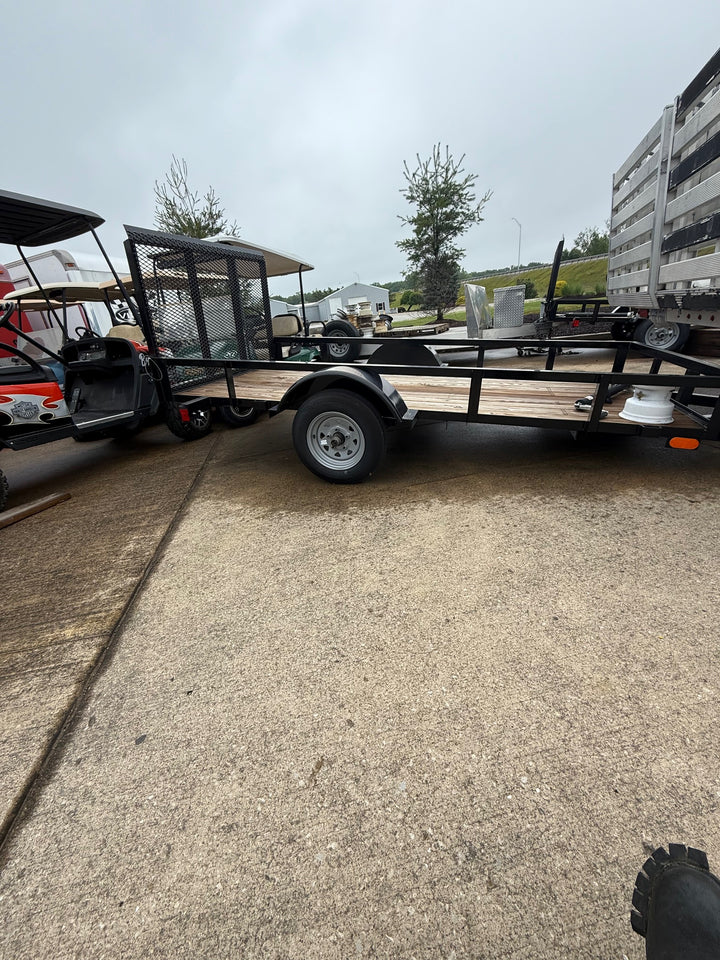2025 Open  5x10 Economy Utility Trailer