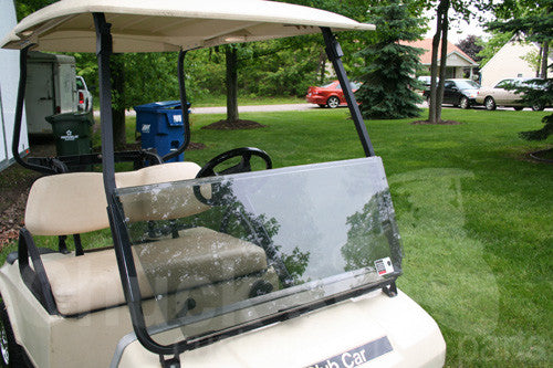 Club Car Windshield - Impact Modified - DS - Precedent - Clear - Tinted