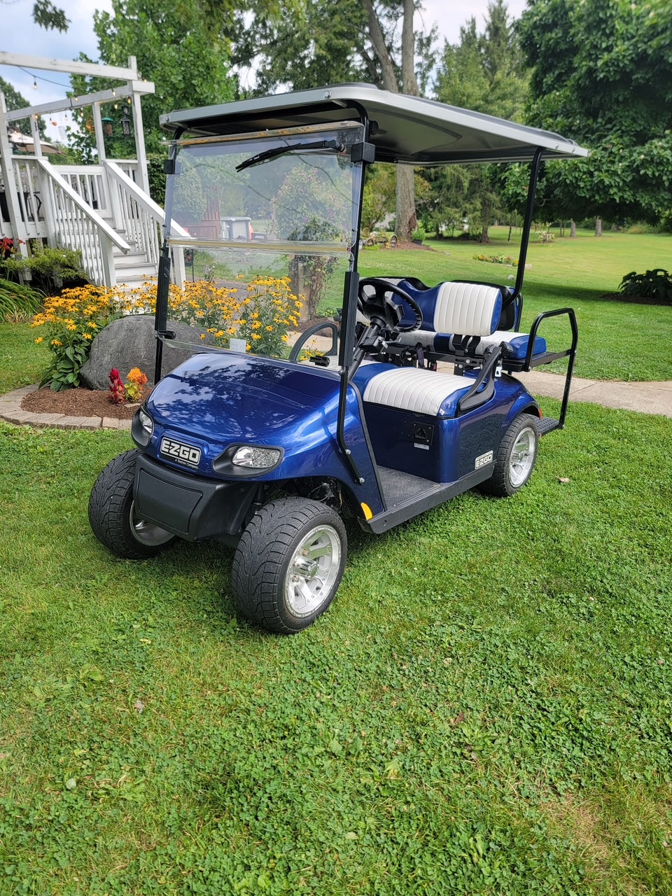 Ezgo TXT  Four  Seater 48 Volt Street Ready Electric Golf Cart