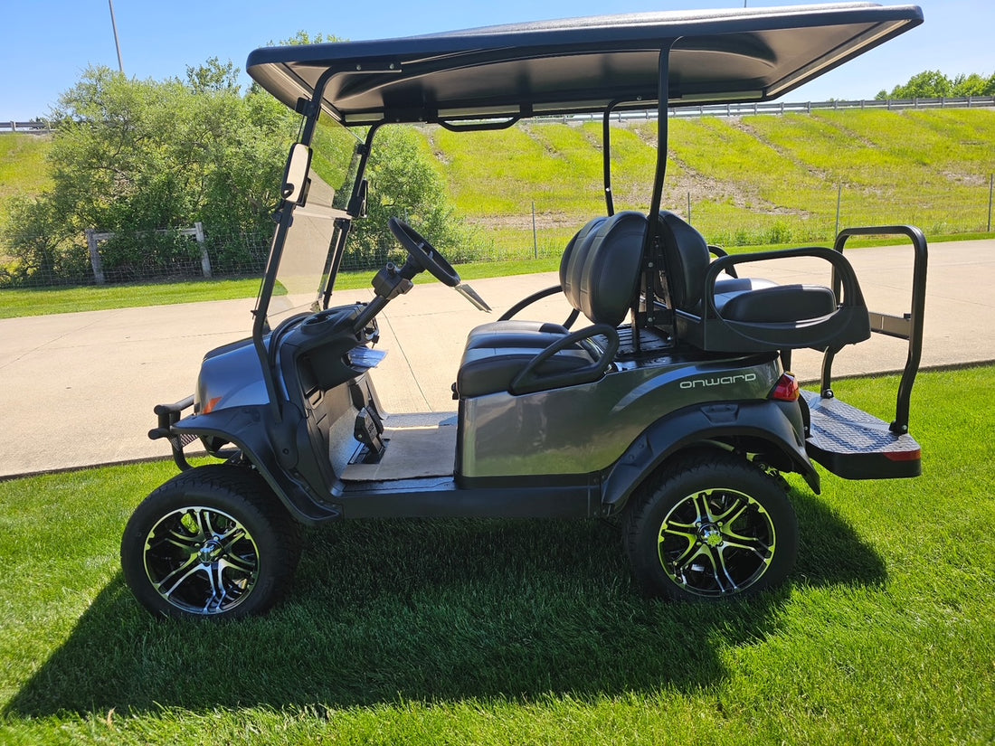 2027 Club Car Onward Lifted Gas Four Passenger Golf Cart