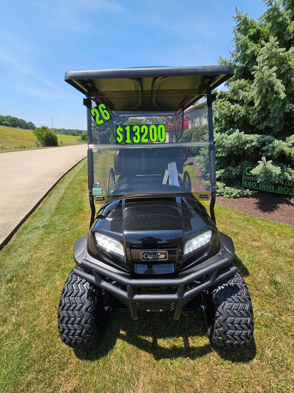 2026 Club Car Onward Lifted Gas Four Passenger Golf Cart