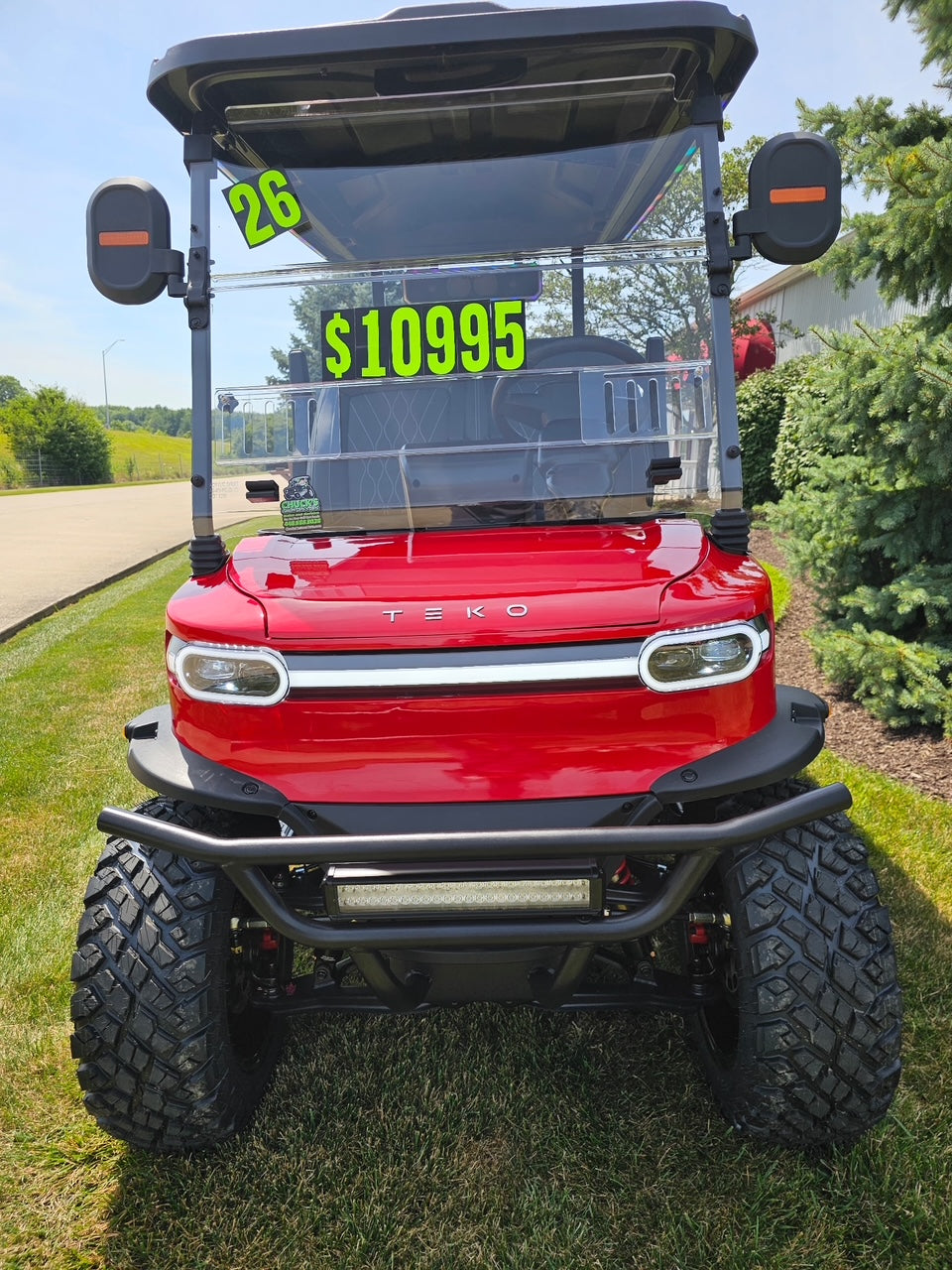 2026 Teko Trophy Lsv Lithium Electric  Four Forward Four Seater  Street Ready  Golf Cart