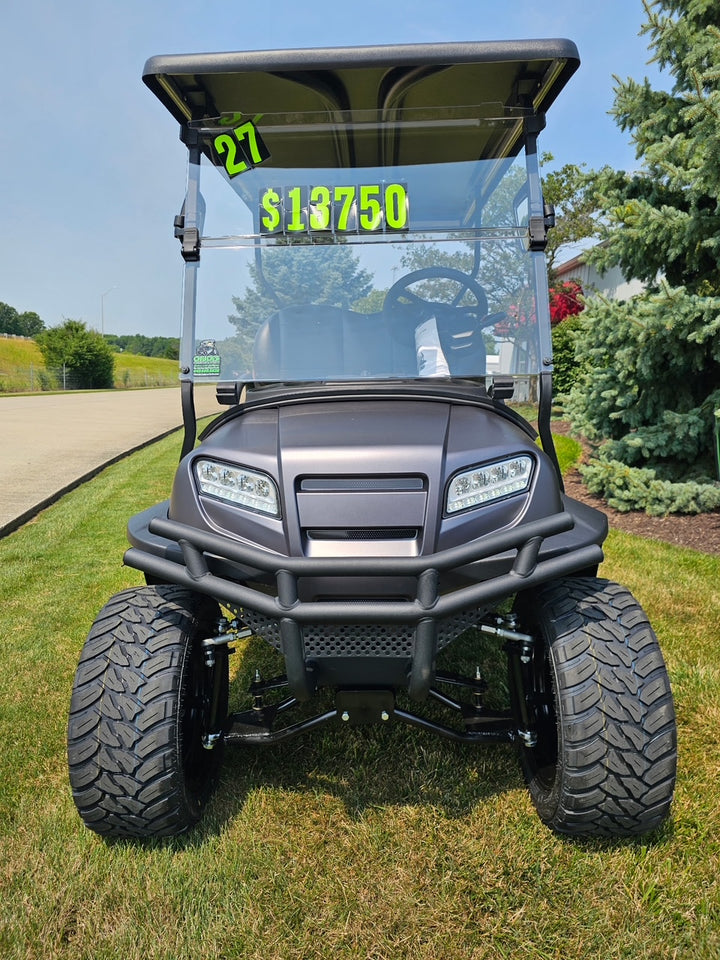 2026 Club Car Lifted Matt Grey Onward Gas Four Passenger  Golf Cart