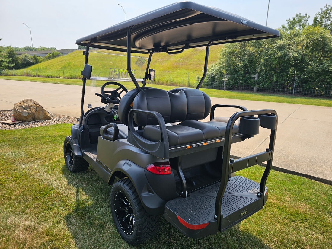 2026 Club Car Lifted Matt Grey Onward Gas Four Passenger  Golf Cart