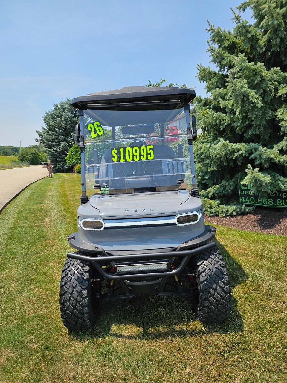 2026 Teko Trophy Lsv Lithium Electric  Four Forward Four Seater  Street Ready  Golf Cart