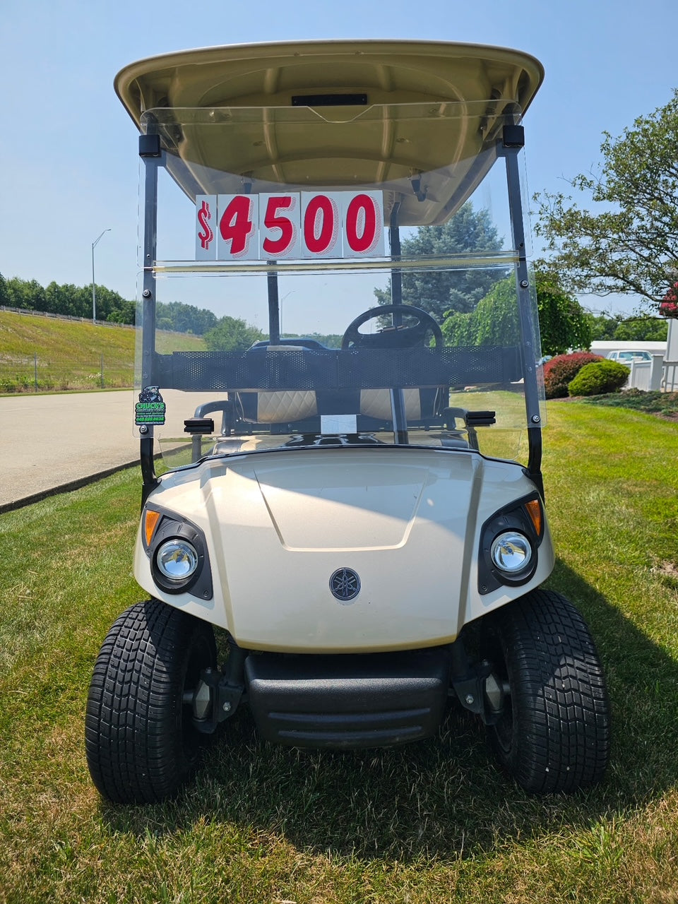 2016 Yamaha Drive Gold  Four Passenger Golf Cart