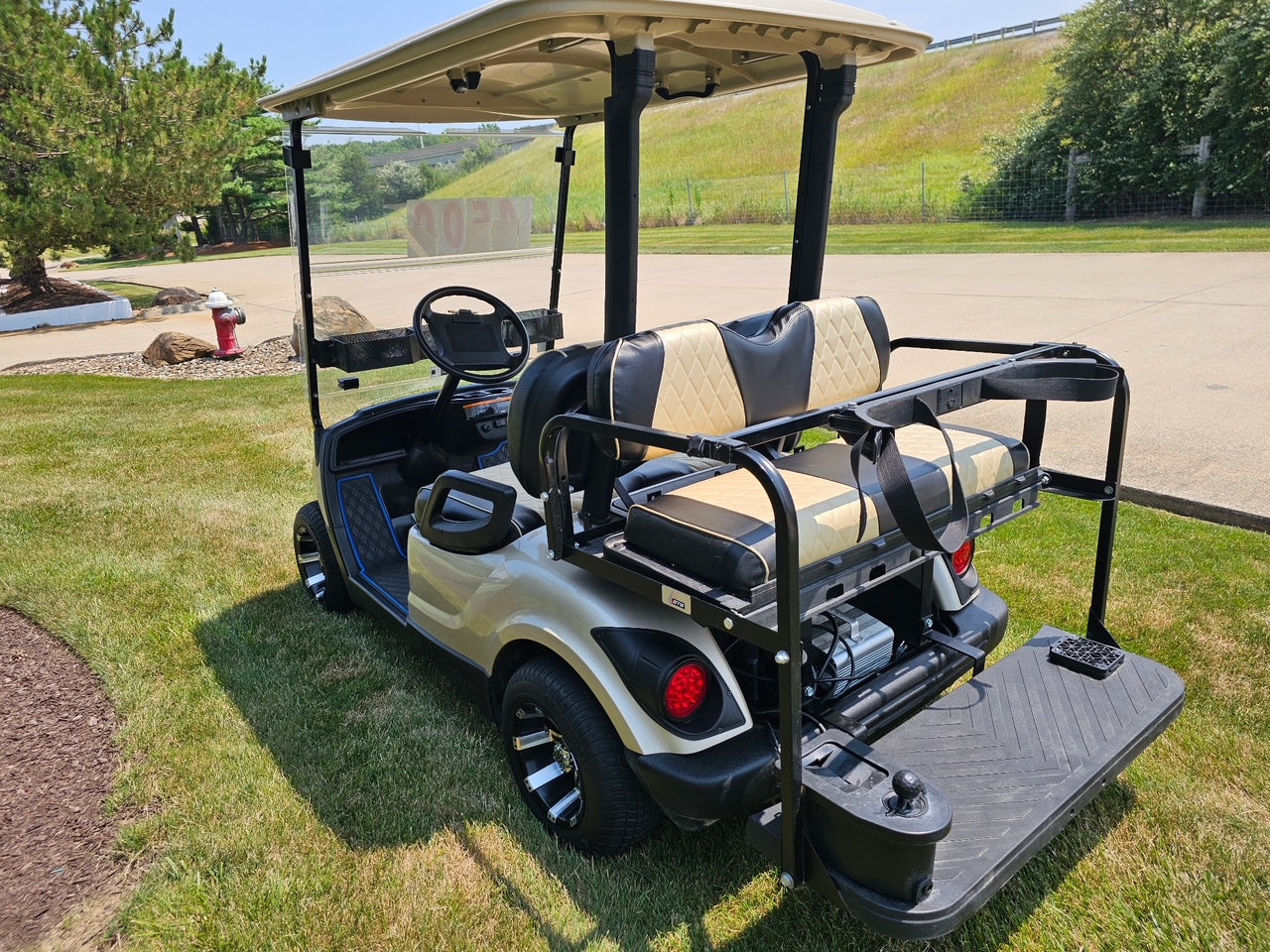 2016 Yamaha Drive Gold  Four Passenger Golf Cart