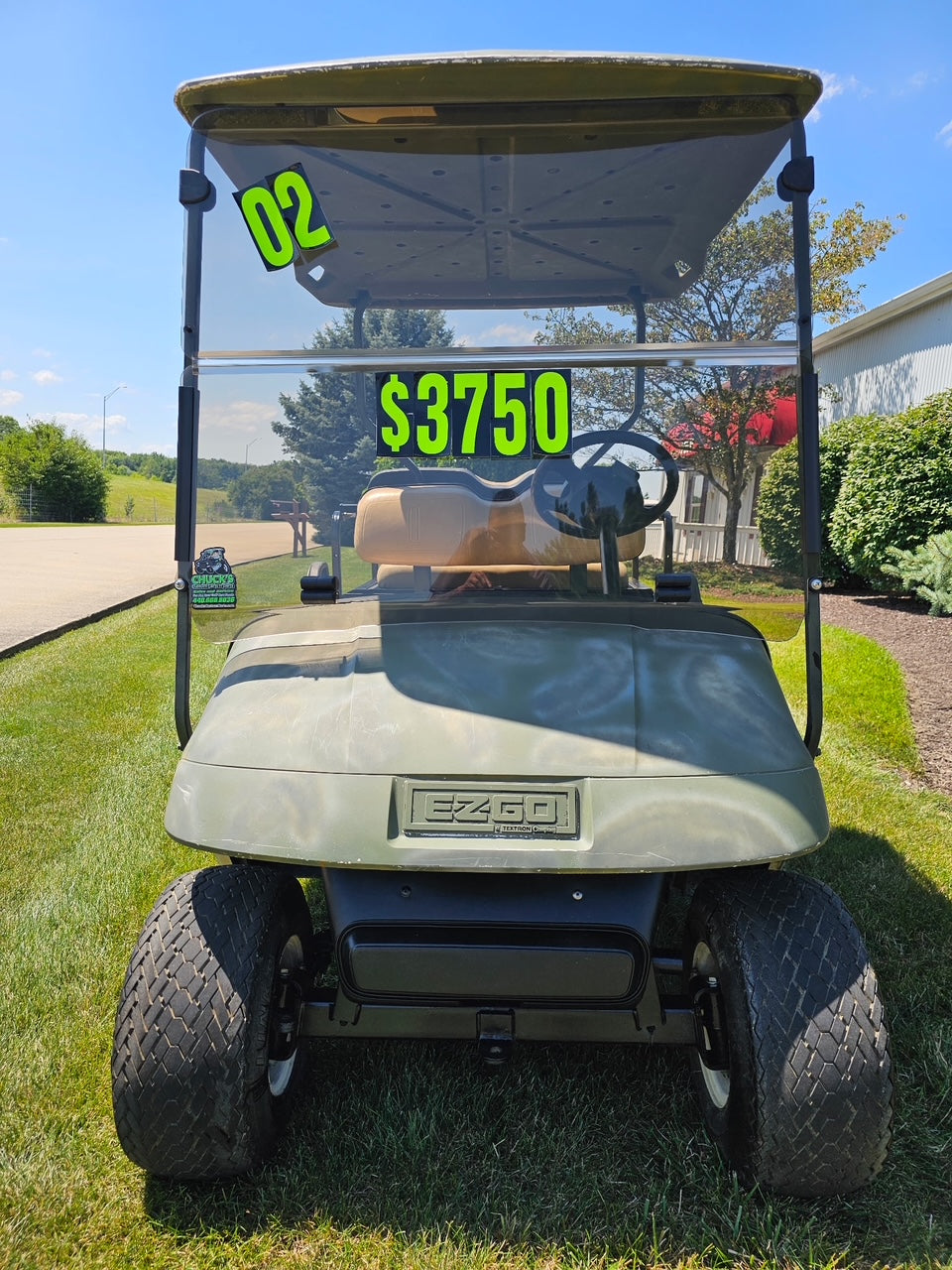 2002 Ezgo Txt  Four  Passenger Electric Golf Cart