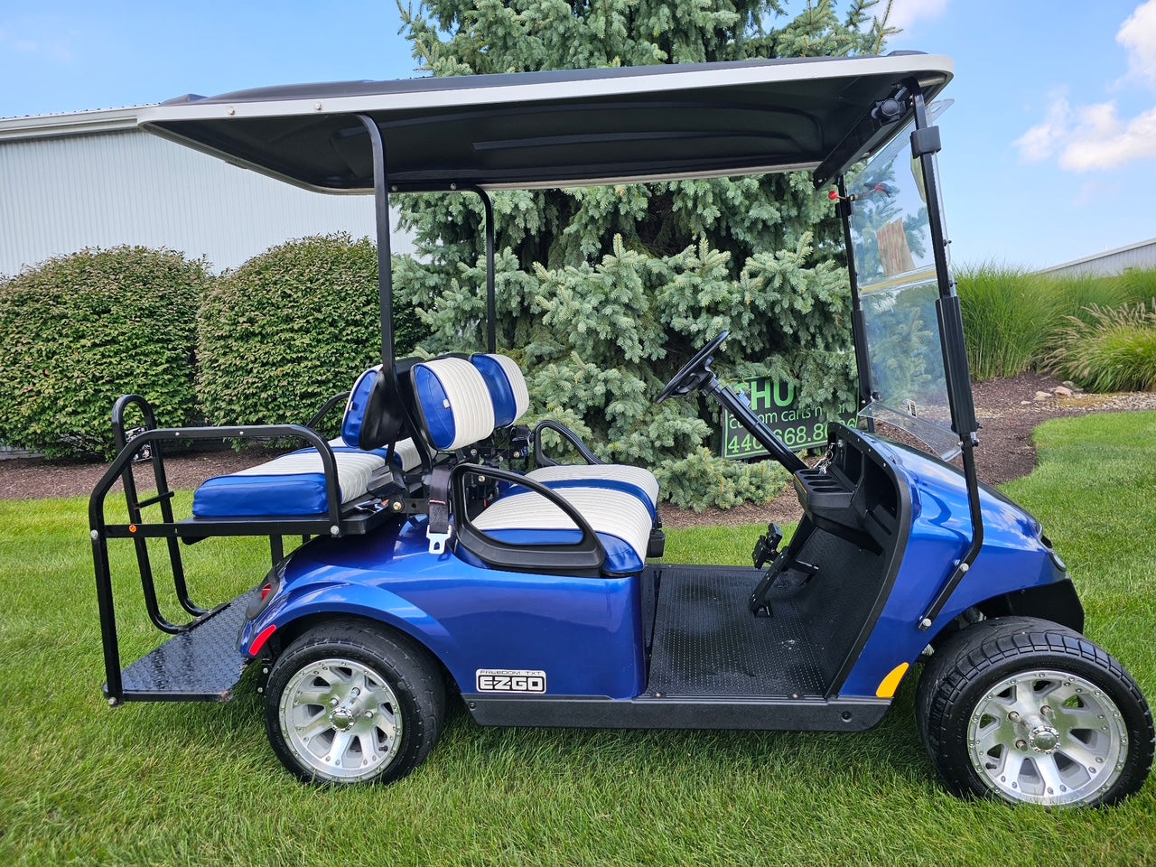 Ezgo TXT  Four  Seater 48 Volt Street Ready Electric Golf Cart