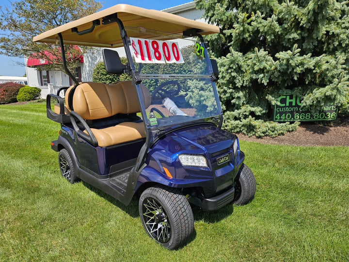 Club Car Onward Dark Blue Onyx  Four Passenger Electric Golf Cart