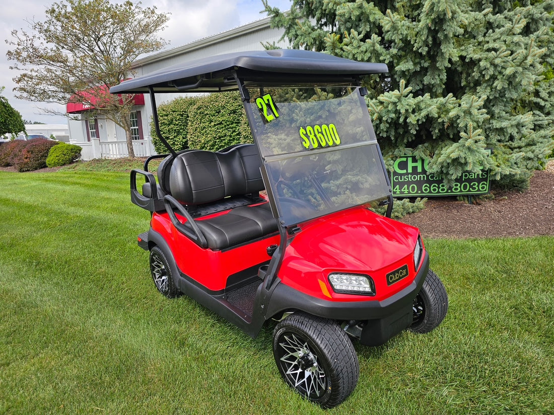 2027 Club Car Tempo CPO 4 Passenger Electric Golf Cart