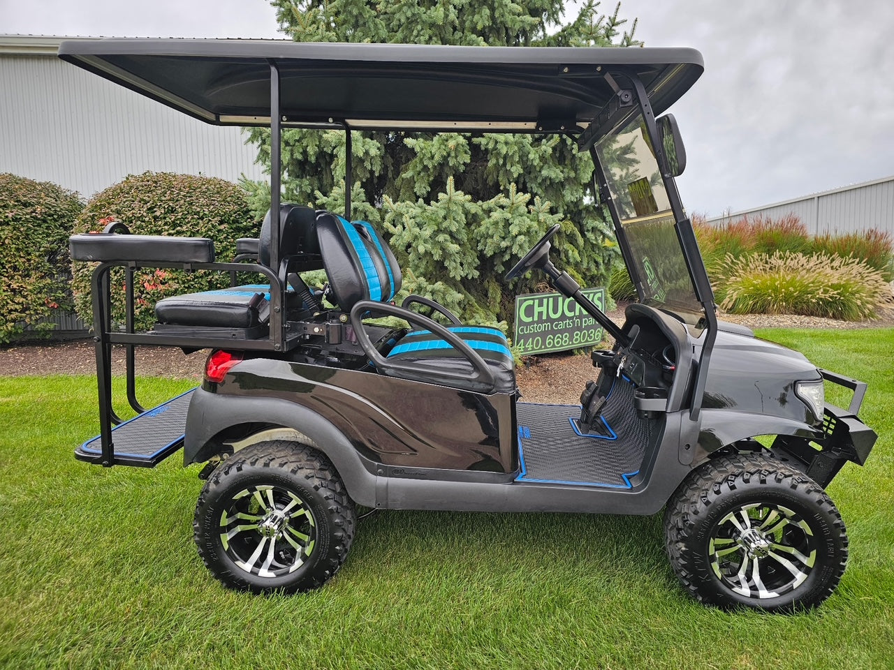 2015 Club Car Precedent Lifted  Electric Four Passenger Street Ready