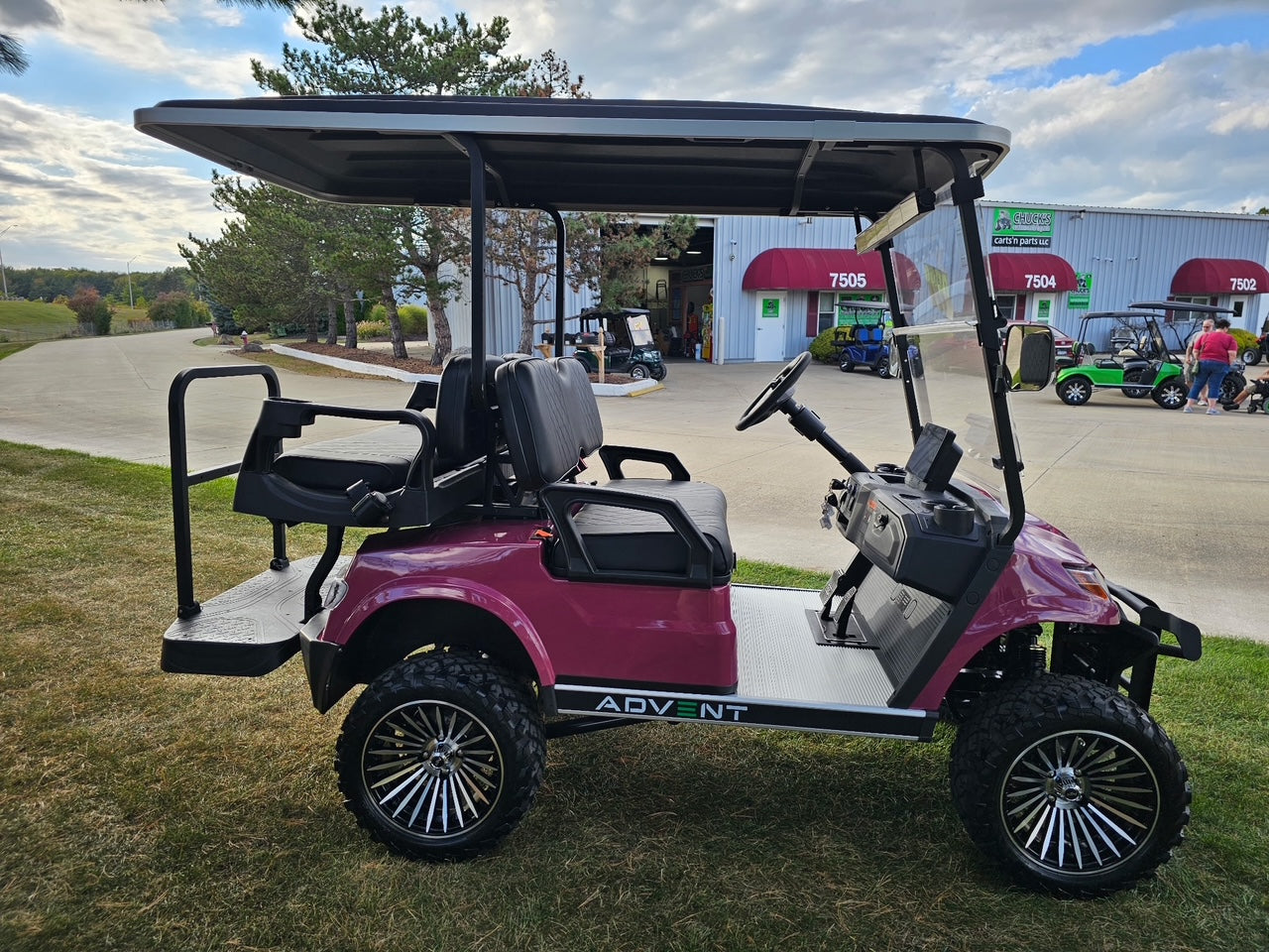 2025 Advanced Ev Advent  Lithium  Lifted Electric Street Ready Golf Cart