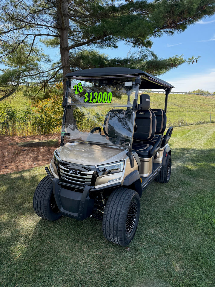 2026 Epic E40 FX Four Forward LSV Street Ready Golf Cart
