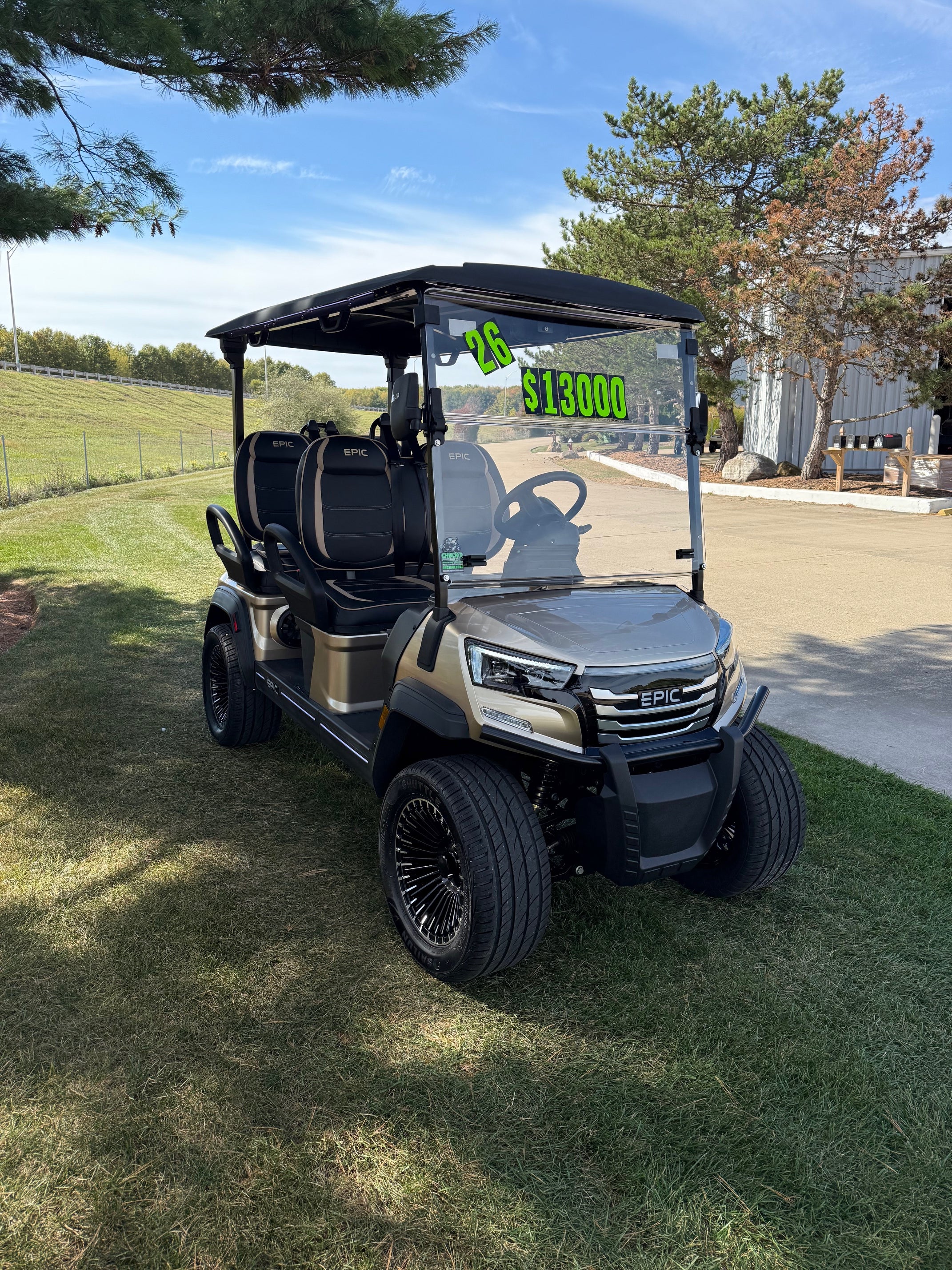 2026 Epic E40 FX Four Forward LSV Street Ready Golf Cart