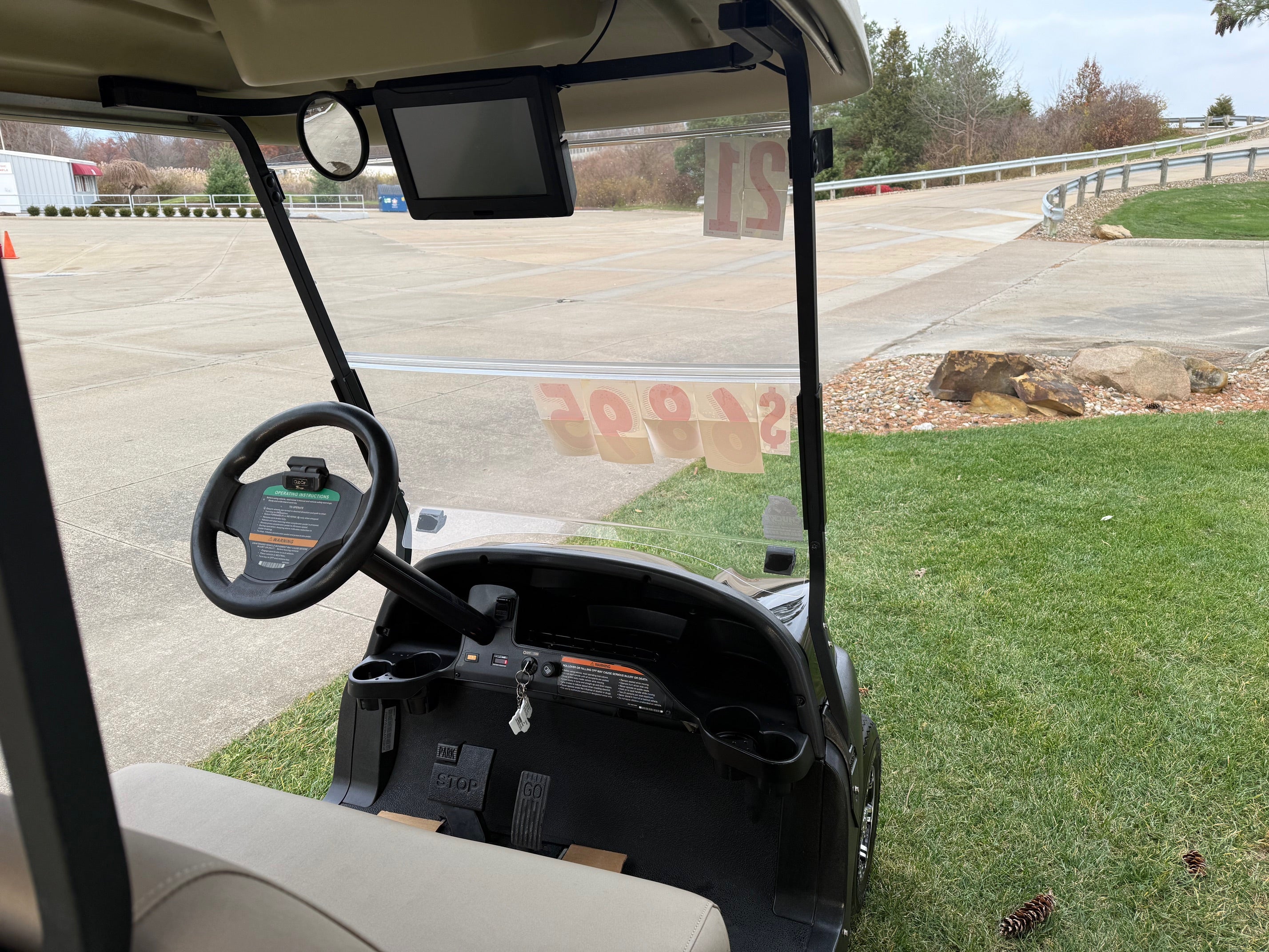 2021 Club Car Tempo Four Passenger Electric  Golf Cart