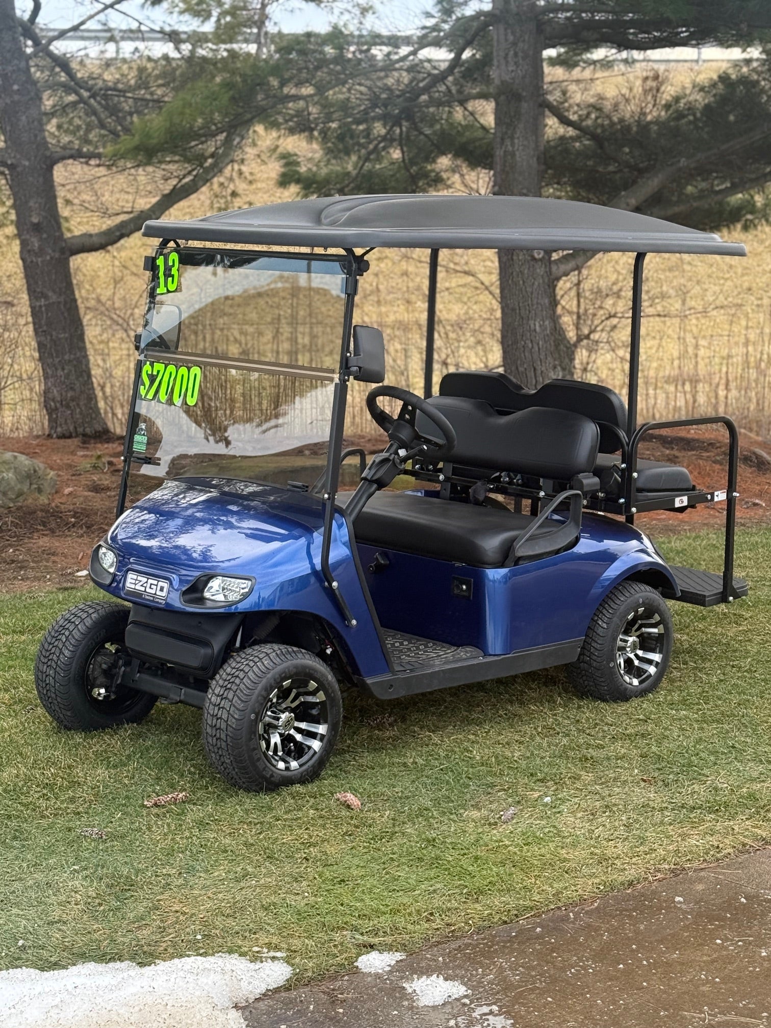 2013 Ezgo Gas  Four Passenger  Street Ready Golf Cart