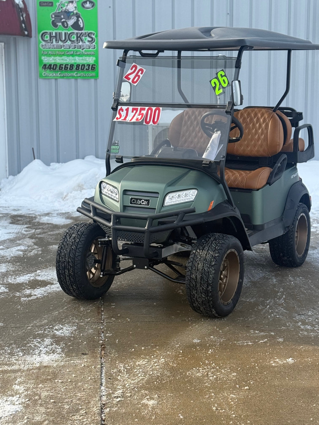 2026 Club Car Onward  Hp Lithium Lifted  Four Passenger Golf Cart
