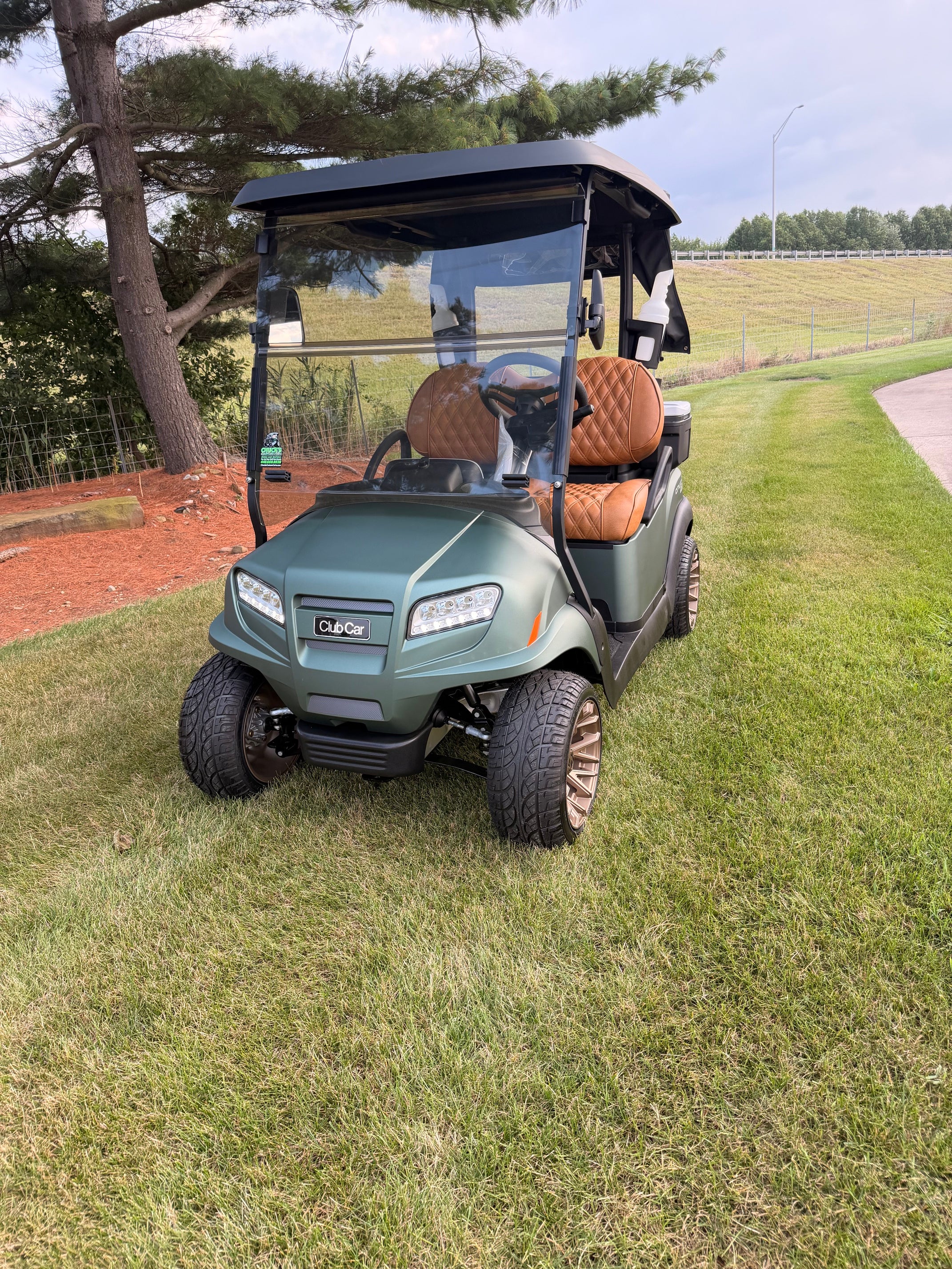 2027 Club Car Onward  Hp Lithium Matt Sage Green Two Passenger Golf Cart
