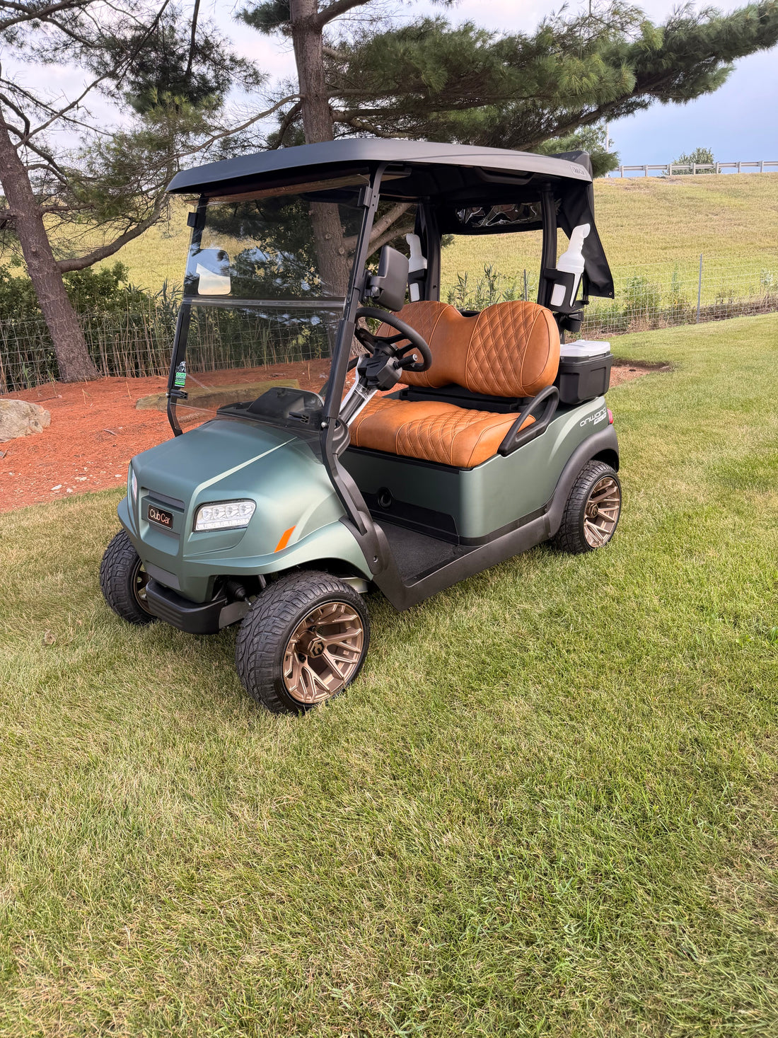 2027 Club Car Onward  Hp Lithium Matt Sage Green Two Passenger Golf Cart