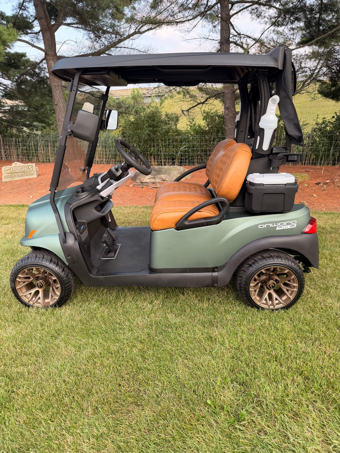 2027 Club Car Onward  Hp Lithium Matt Sage Green Two Passenger Golf Cart