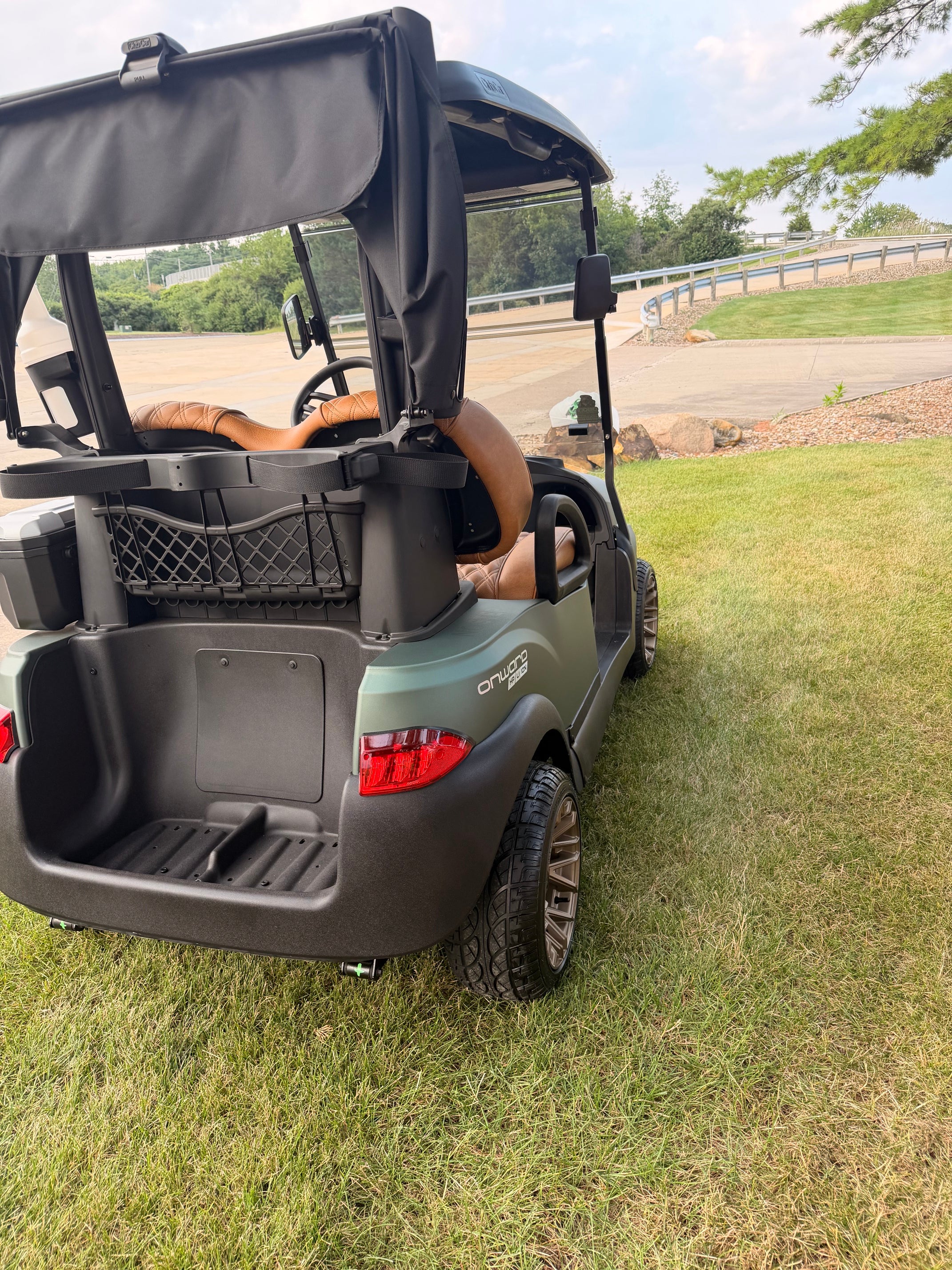 2027 Club Car Onward  Hp Lithium Matt Sage Green Two Passenger Golf Cart