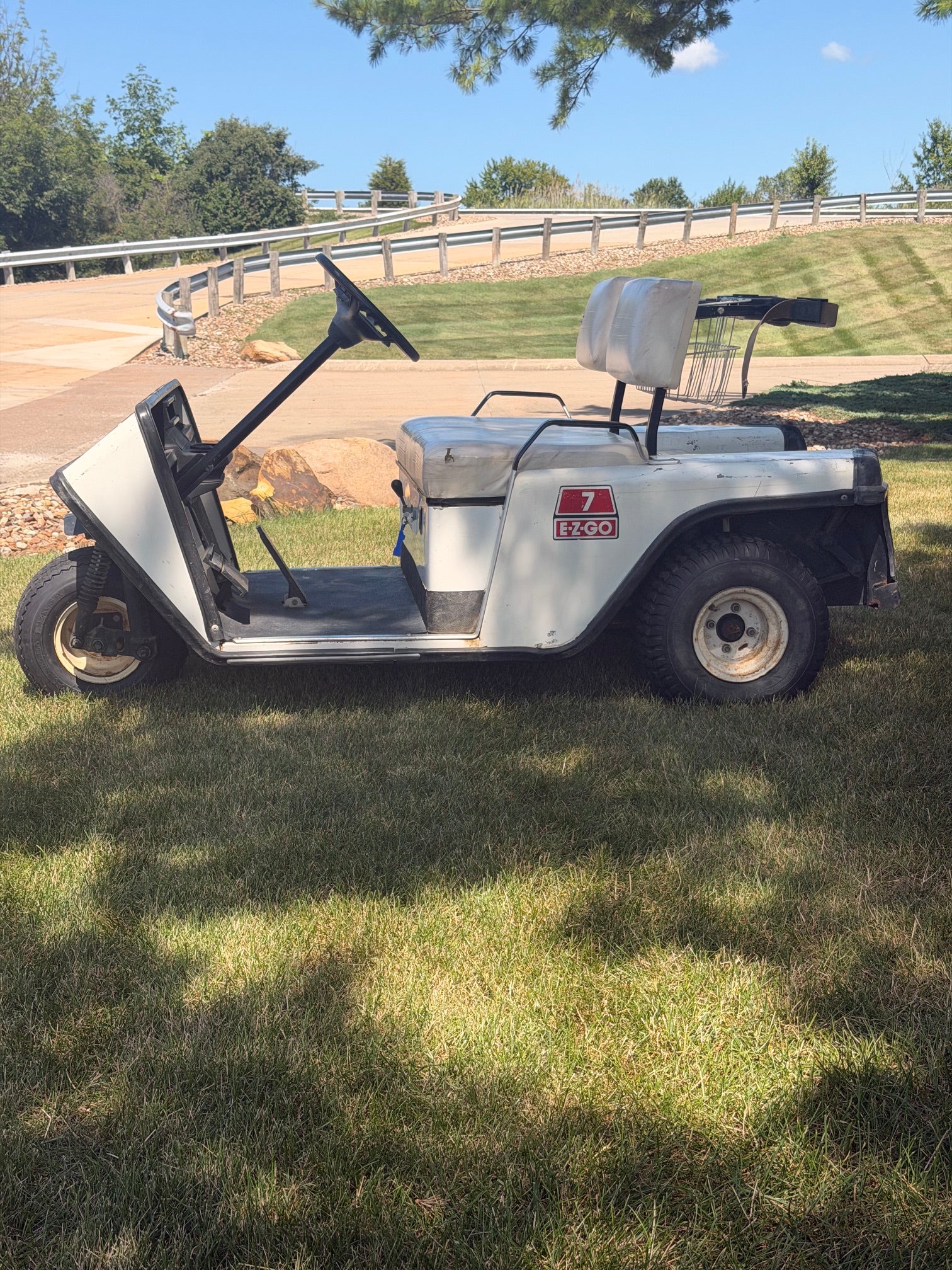 Ezgo Marathon Two Seater  36 Volt 3 Wheeler Electric Golf Cart