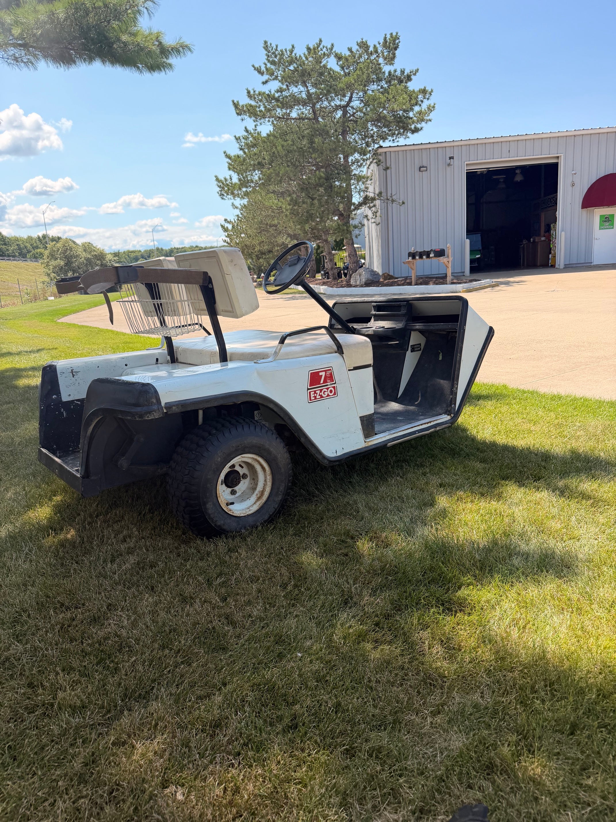 Ezgo Marathon Two Seater  36 Volt 3 Wheeler Electric Golf Cart