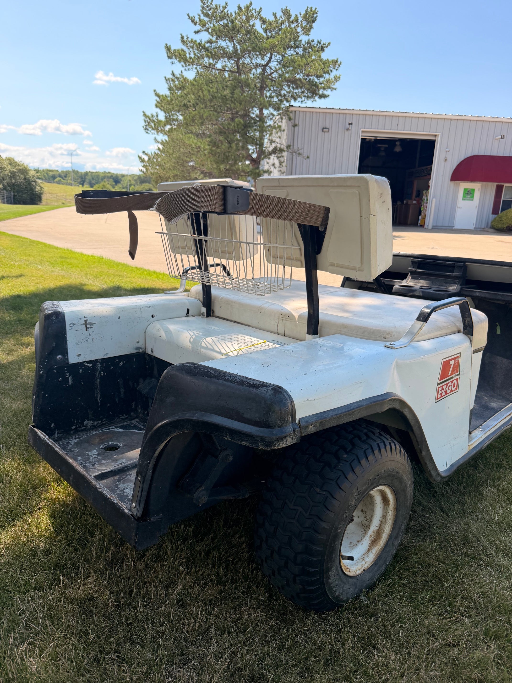 Ezgo Marathon Two Seater  36 Volt 3 Wheeler Electric Golf Cart