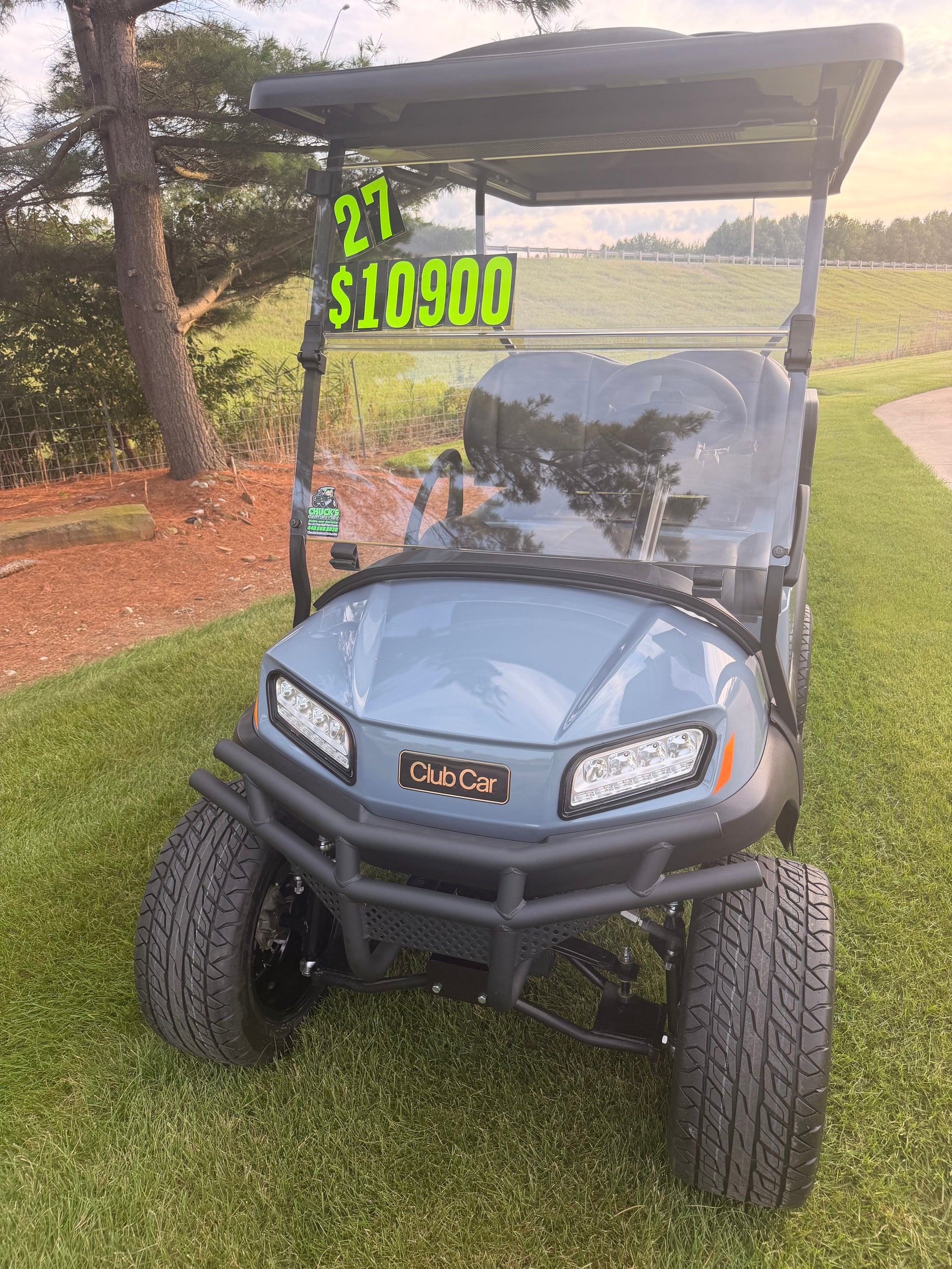 2027 Club Car Tempo CPO 4 PassengerLifted Electric Golf Cart