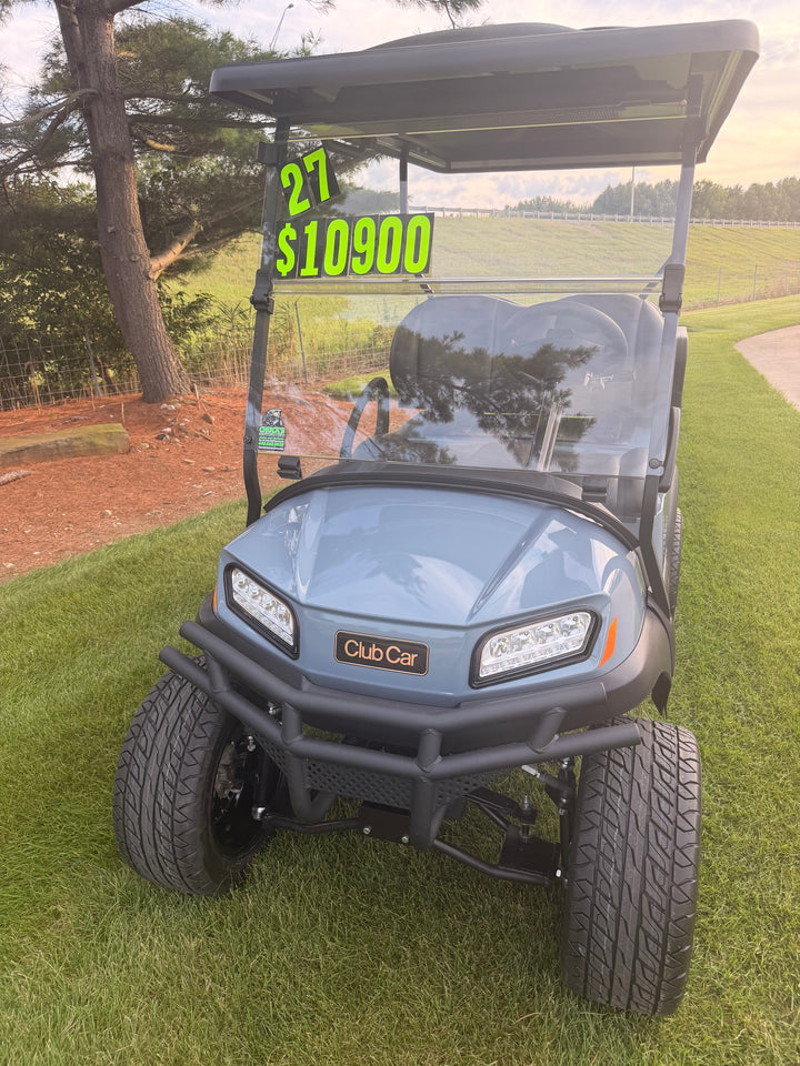 2027 Club Car Tempo CPO 4 PassengerLifted Electric Golf Cart