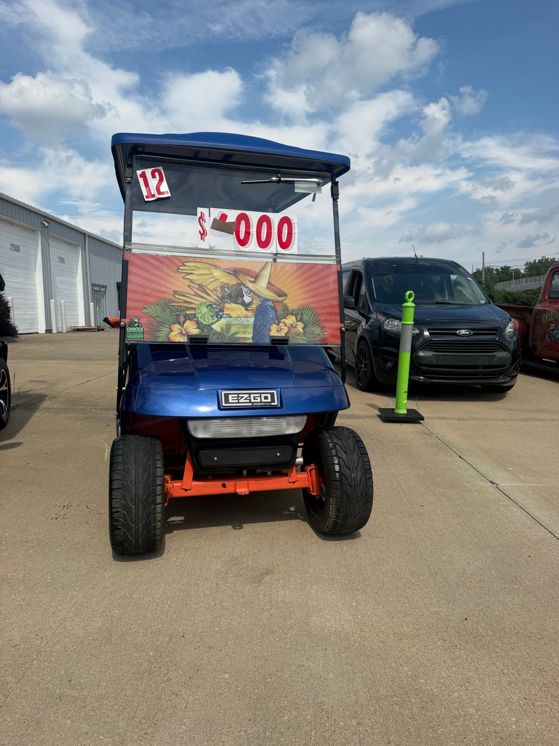 Ezgo Txt  Electric Four Passenger Golf Cart Street Ready