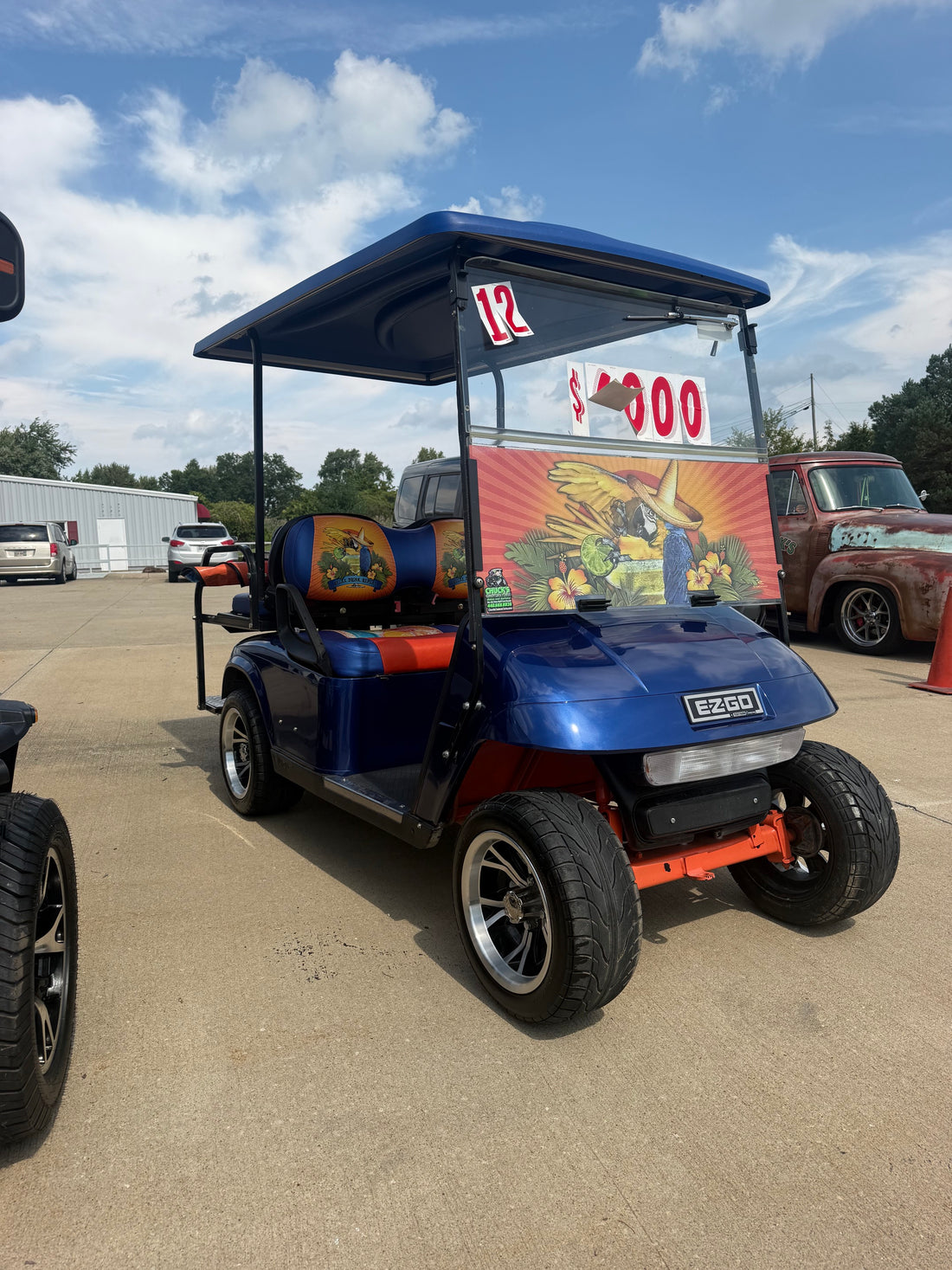 Ezgo Txt  Electric Four Passenger Golf Cart Street Ready