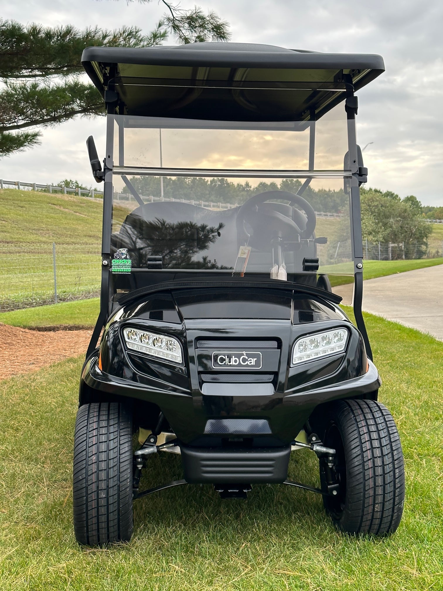 Club Car Onward Gas 4 Passenger Metalic Black  Golf Cart