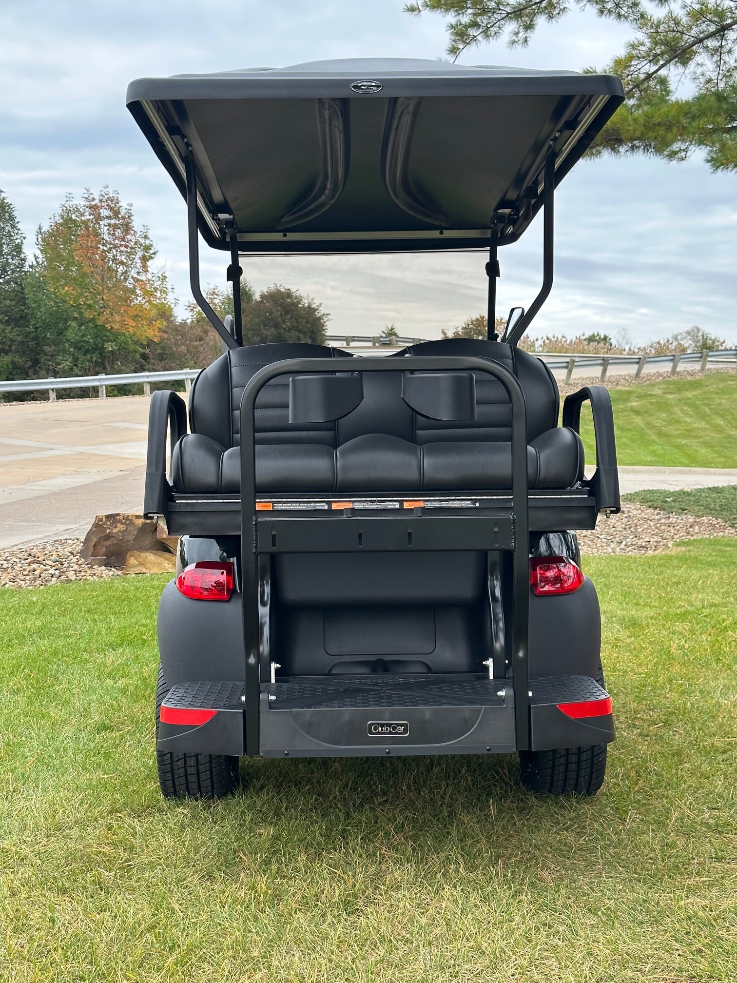 Club Car Onward Gas 4 Passenger Metalic Black  Golf Cart