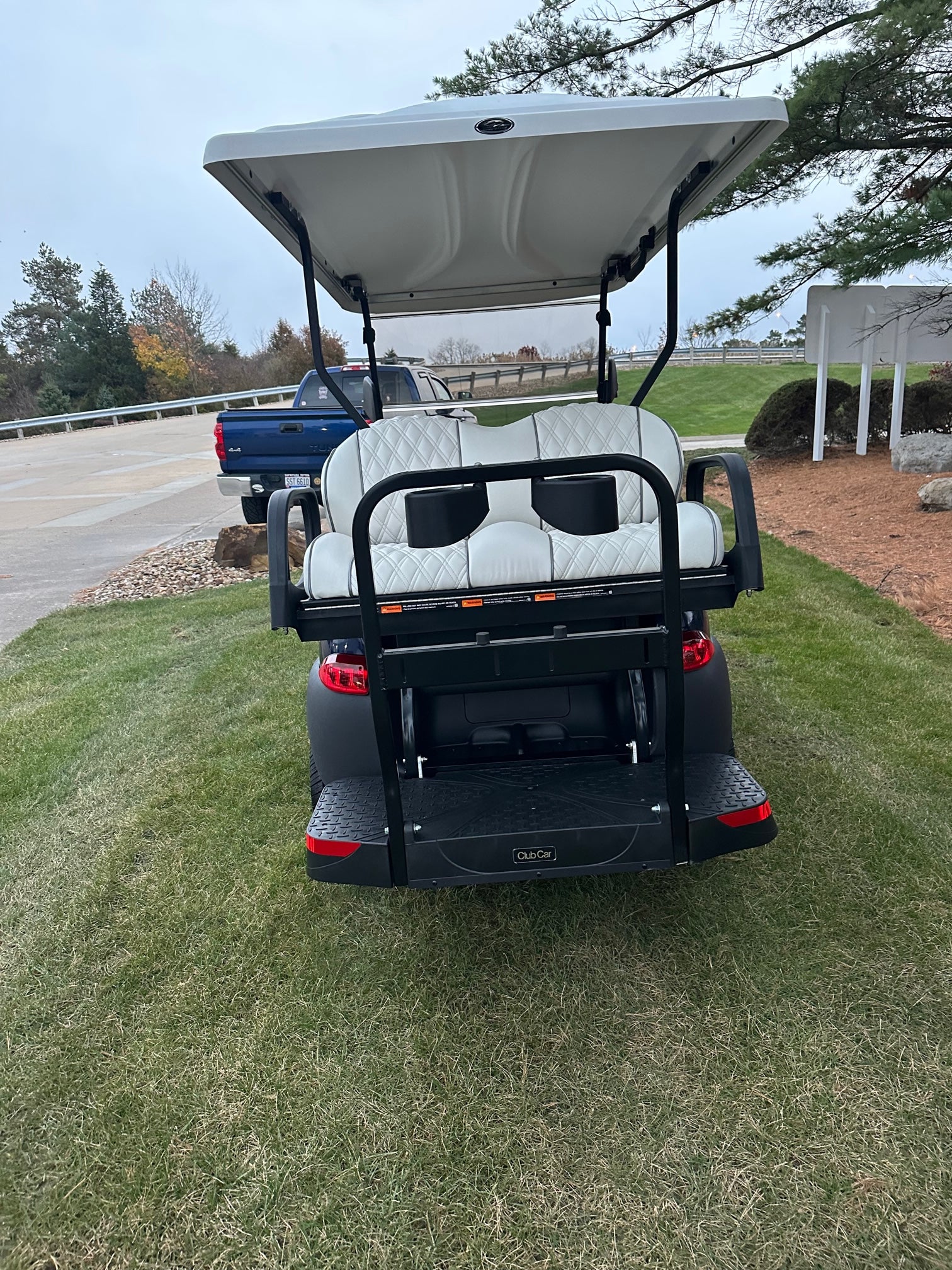 2025 Club Car Onward Gas 4 Passenger Blue Onyx Golf Cart