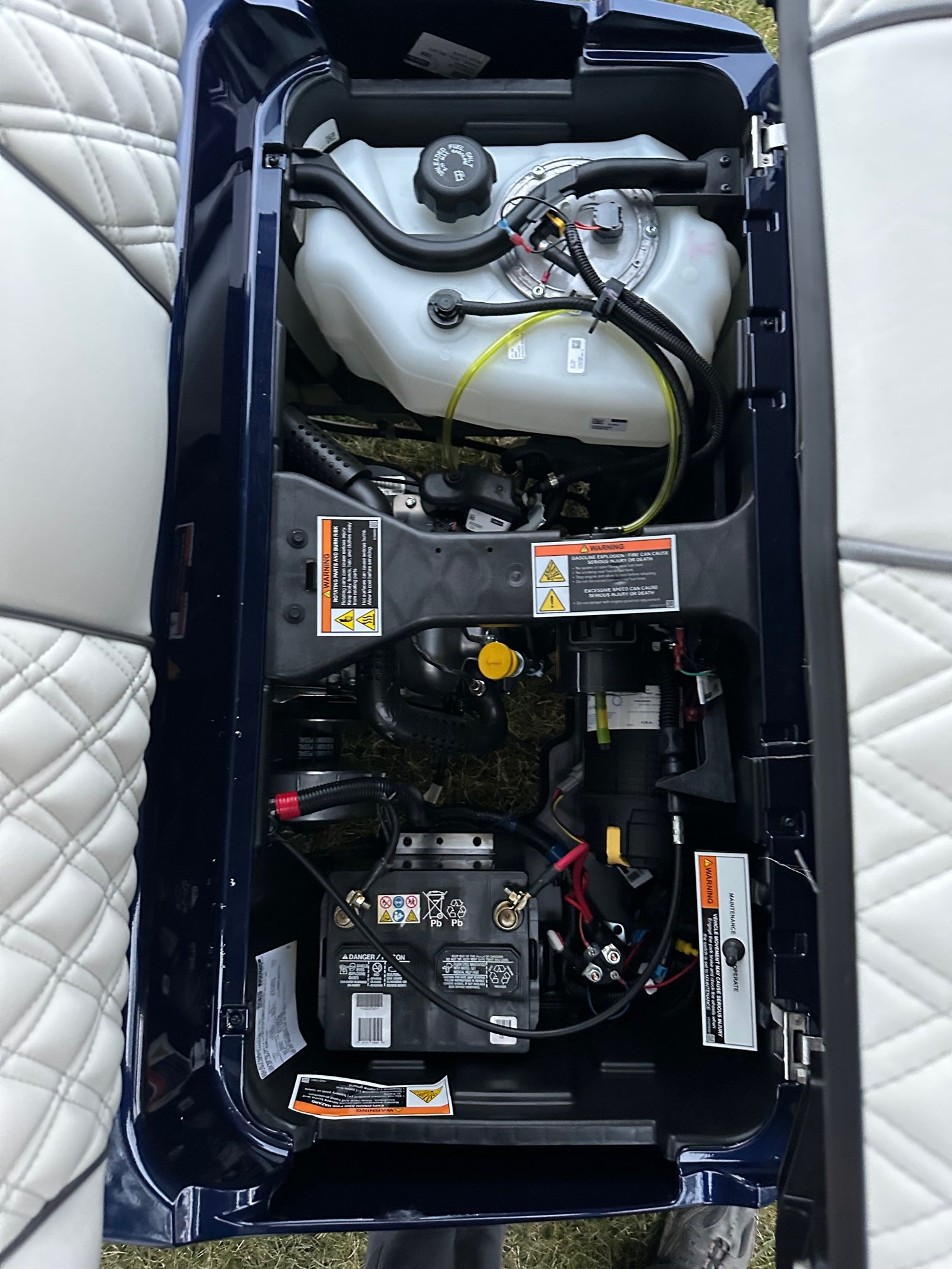 2025 Club Car Onward Gas 4 Passenger Blue Onyx Golf Cart