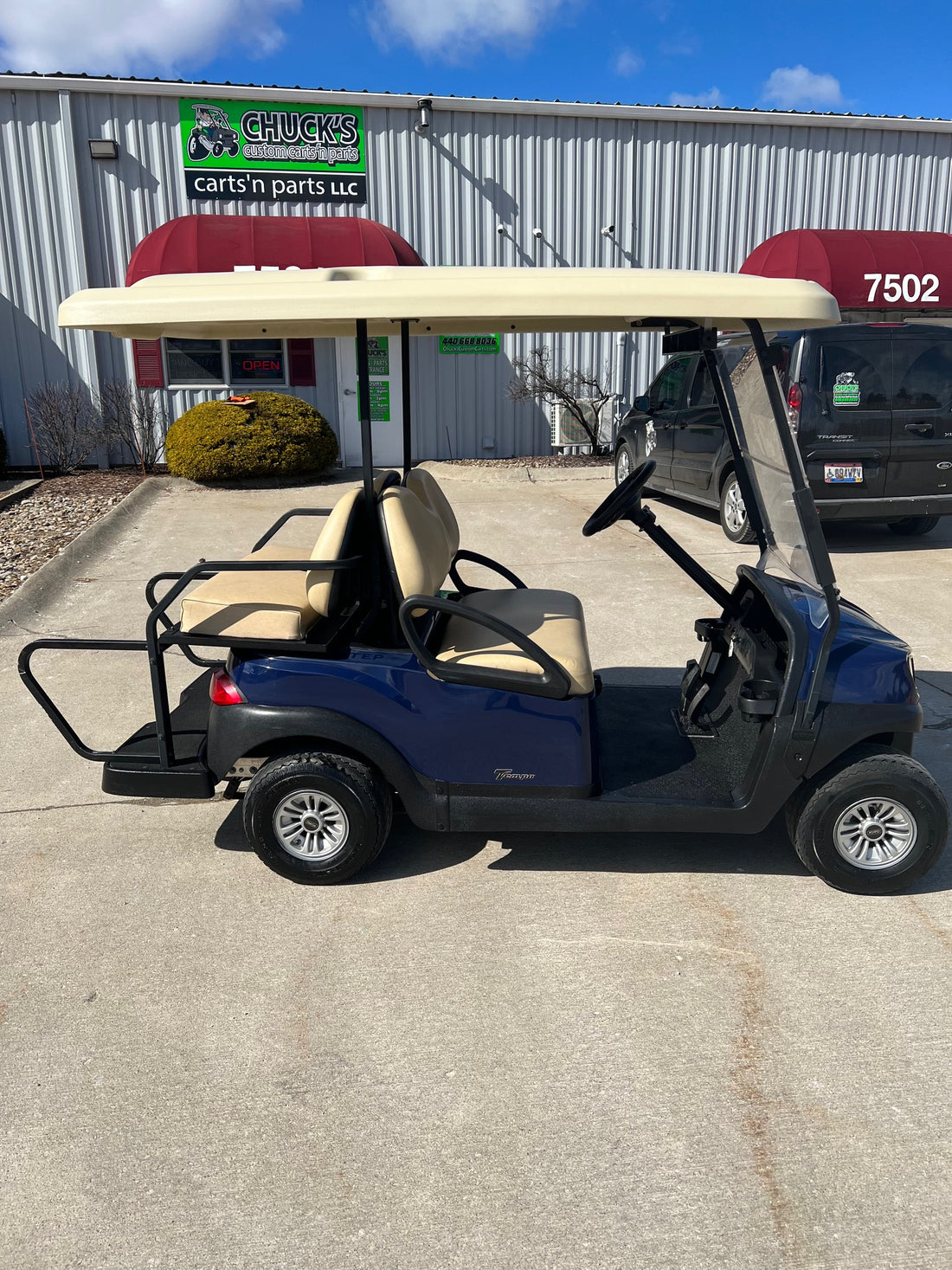 2021 Club Car Tempo Four Passenger Electric  Golf Cart