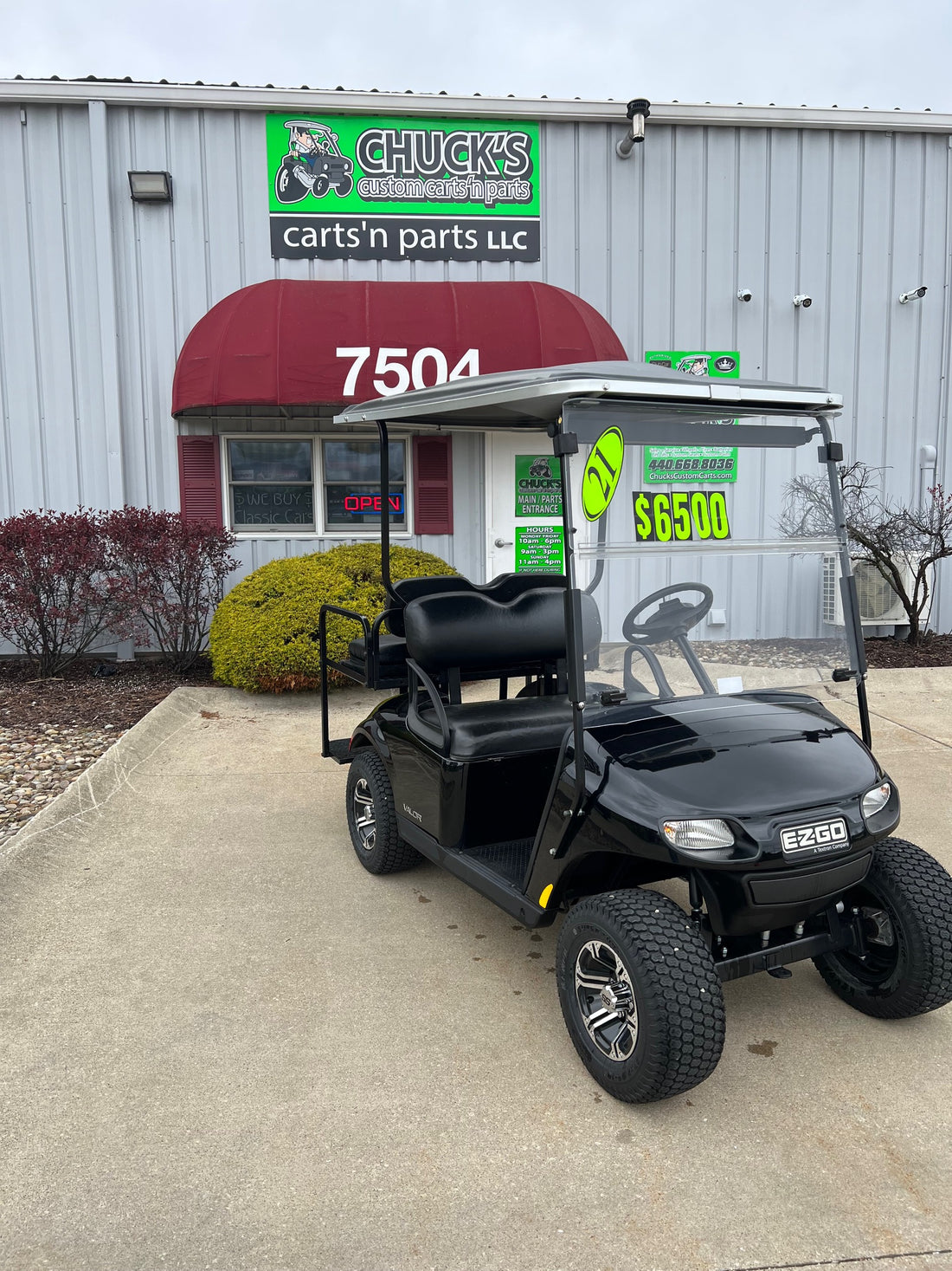 2021 Ezgo  Valor Four Passenger Golf Cart