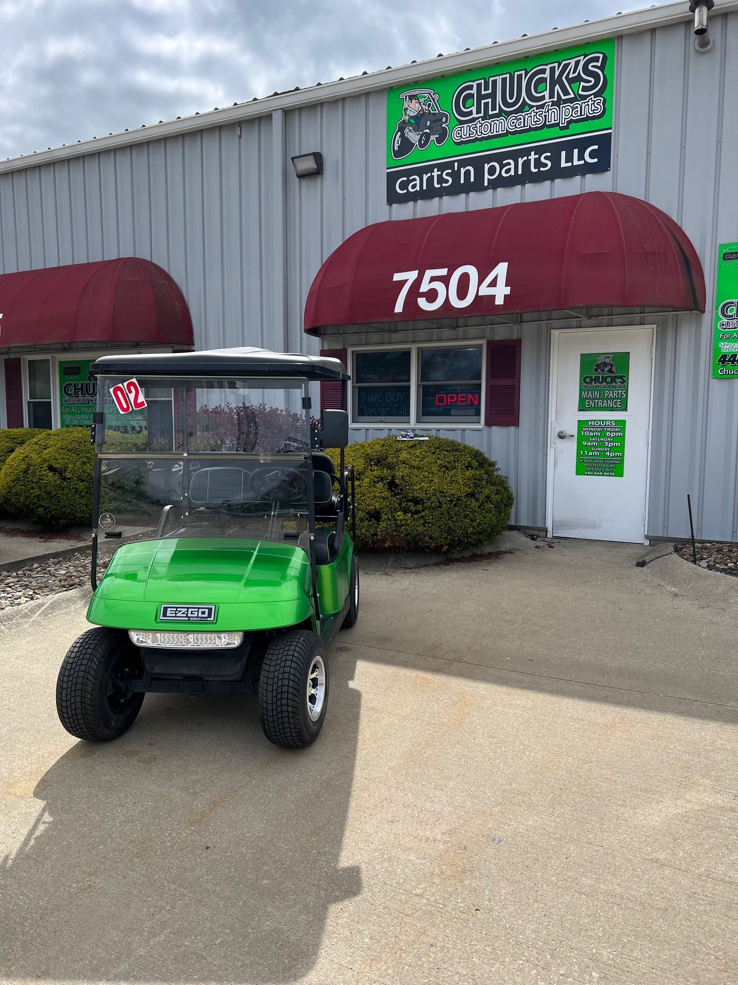 Ezgo  Four Seater  36 Volt  Electric Golf Cart