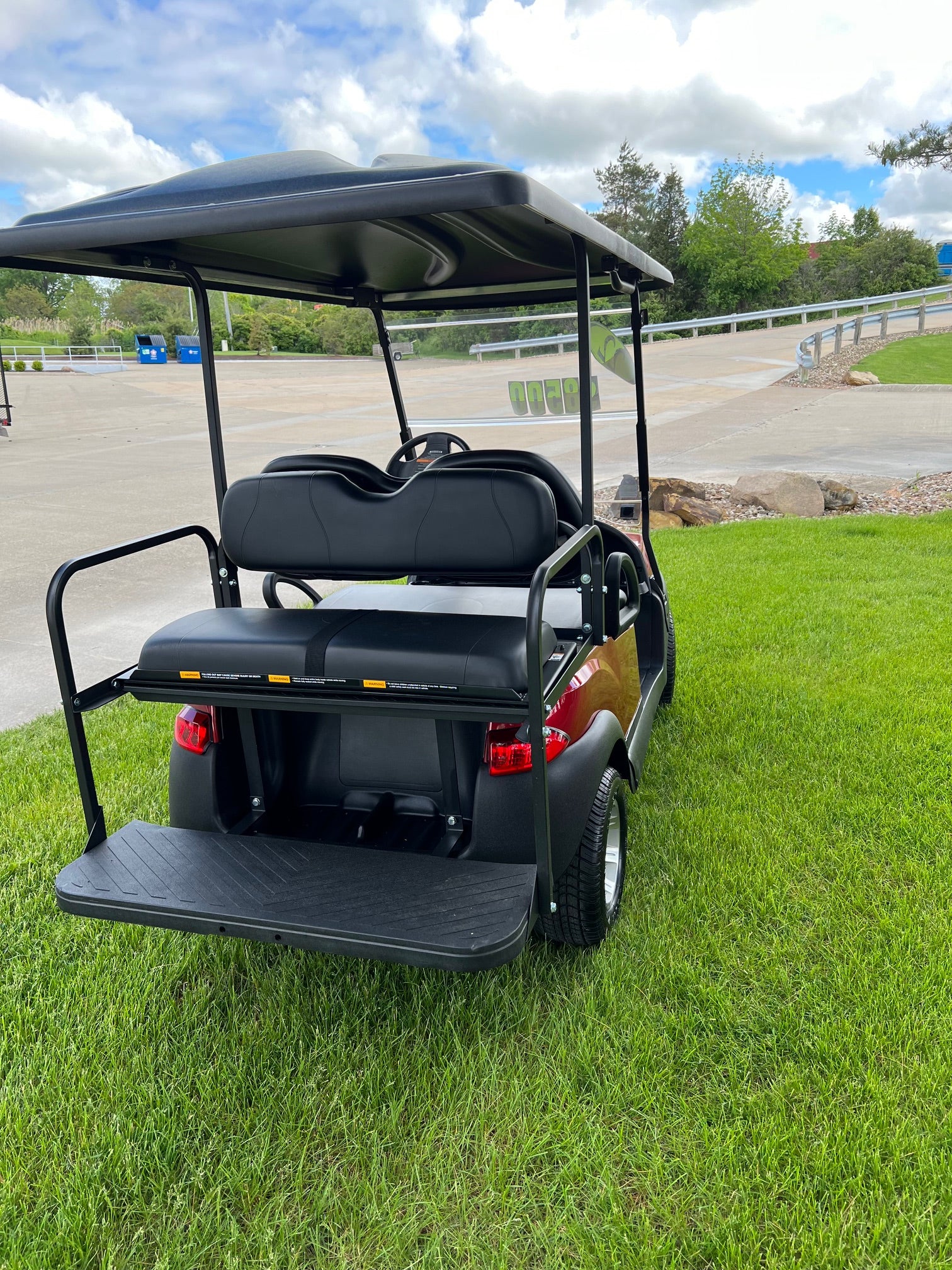 2022 Club Car Tempo Candy Red  Gas 4 Passenger Golf Cart