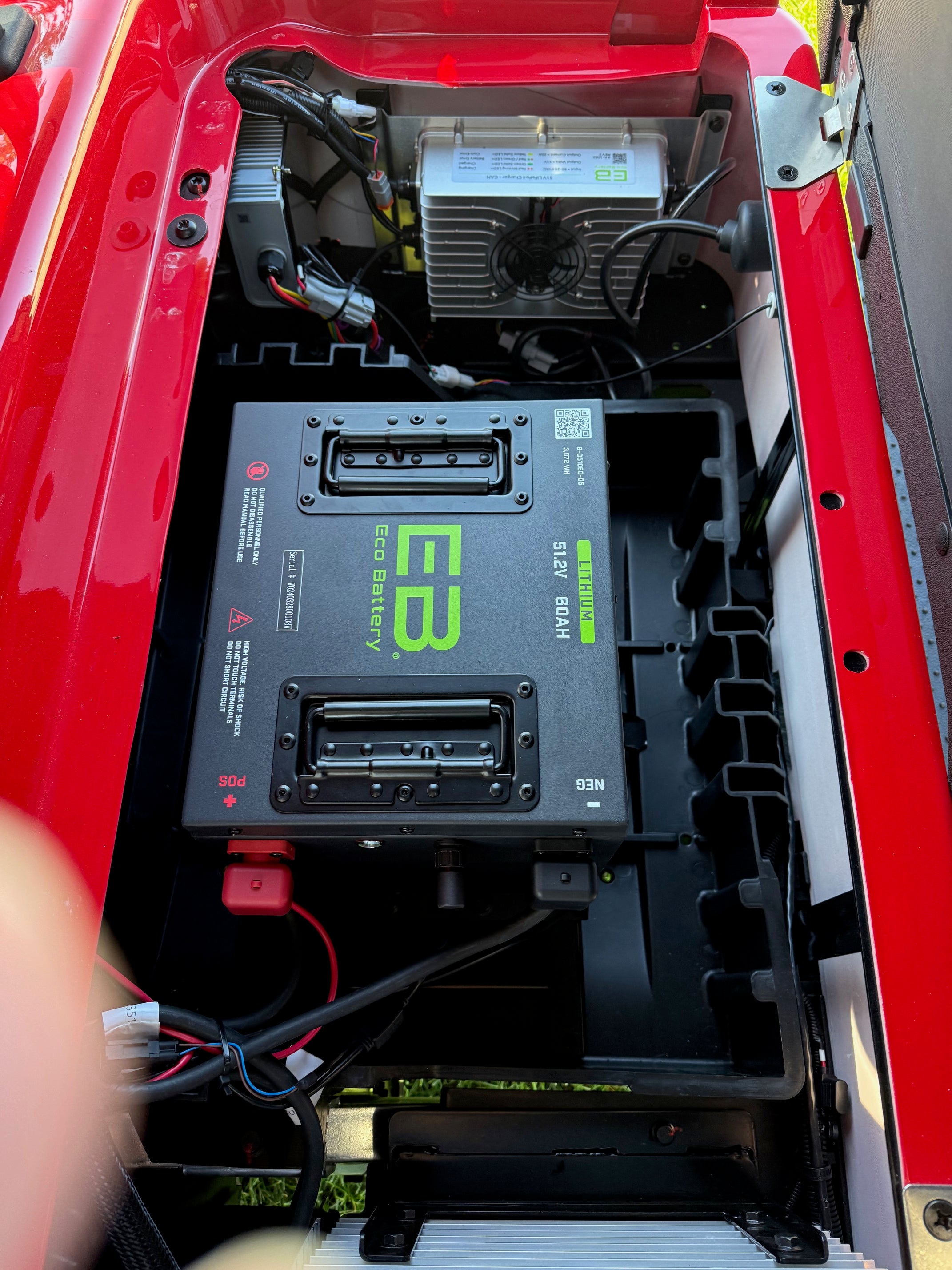 Madjax E Series Four Passenger  Lifted Lithium  Electric Golf Cart