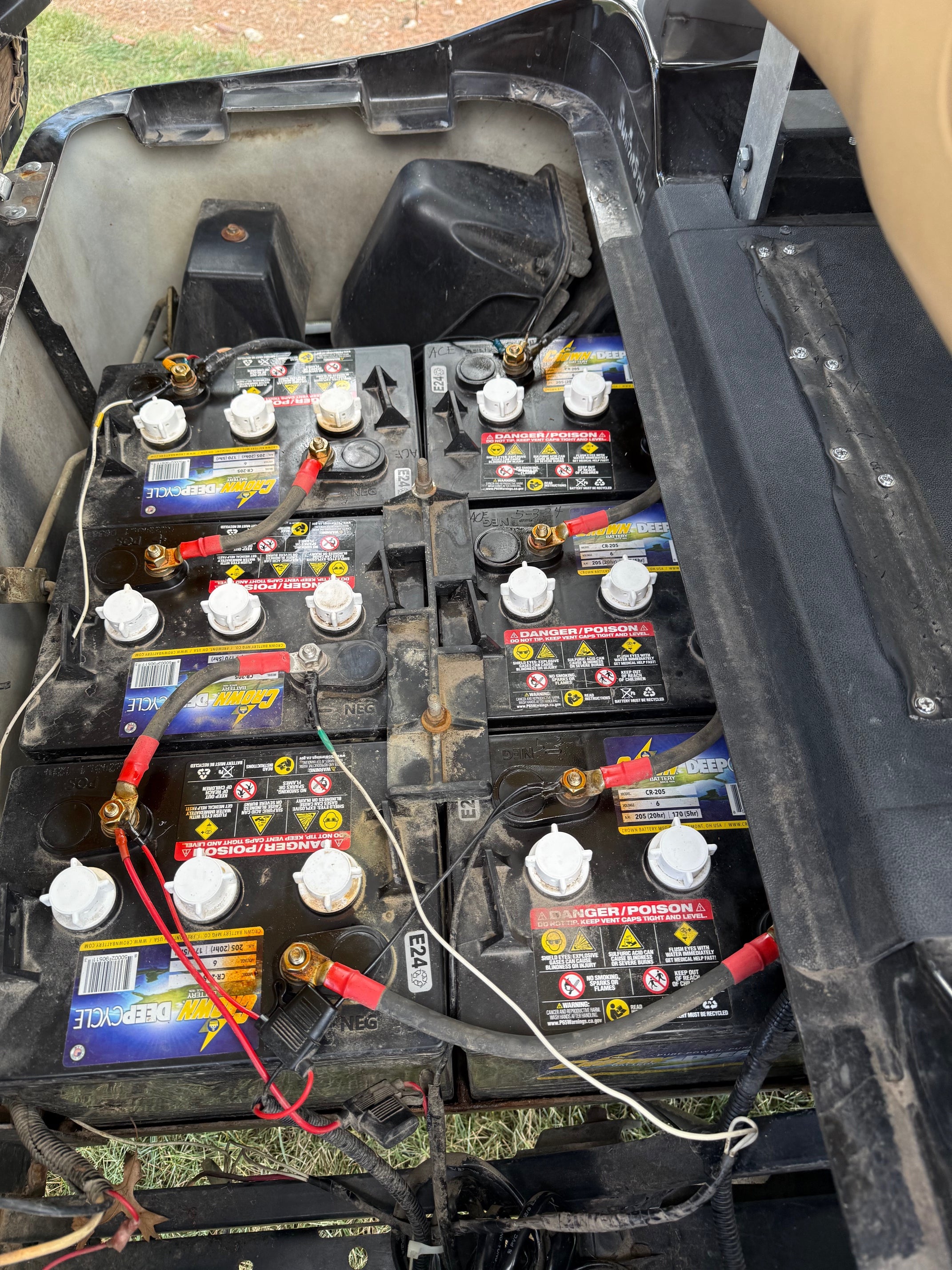 Ezgo  Four Seater Lifted  36  Electric Golf Cart