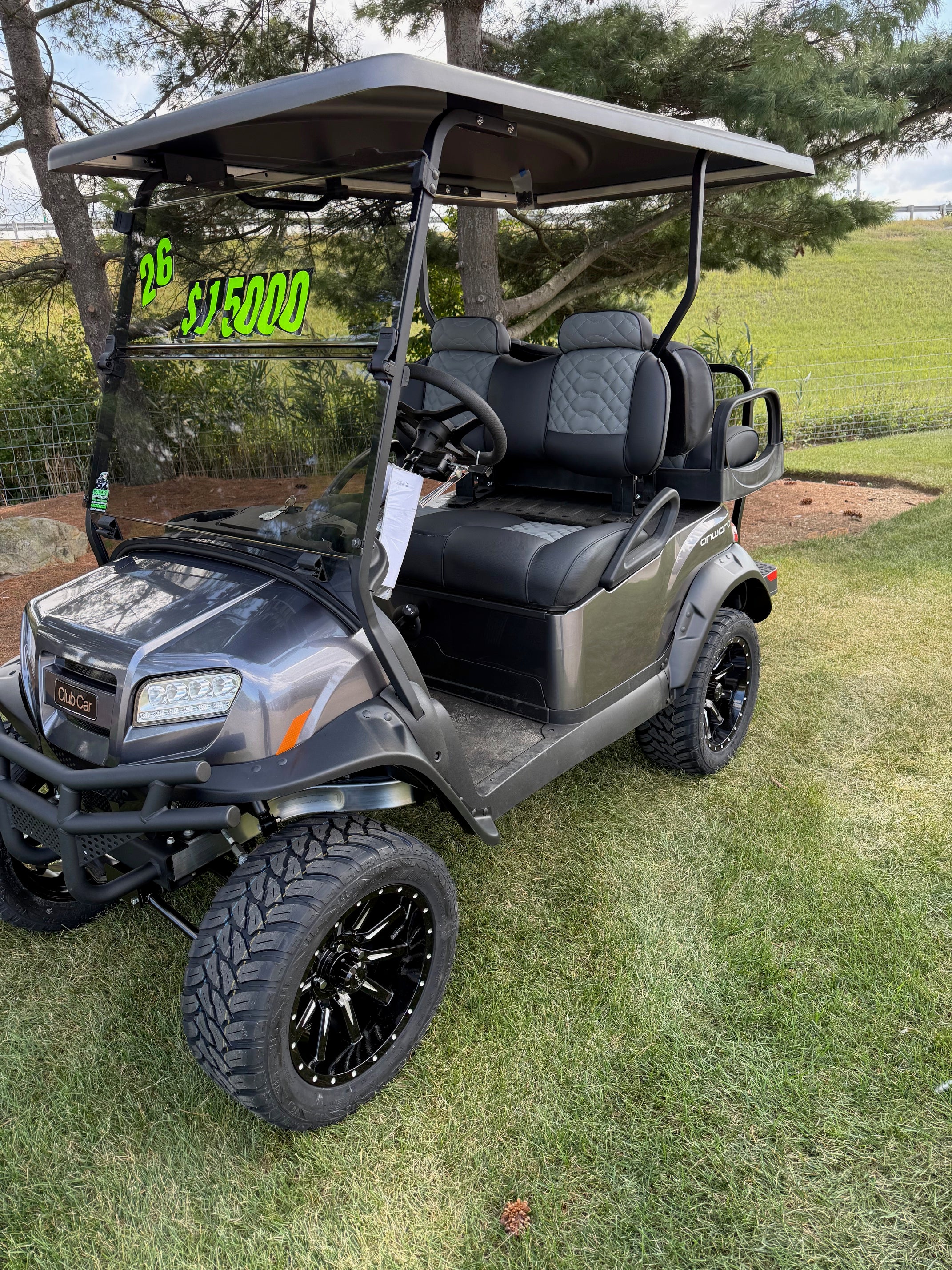 2026 Club Car Onward Gas Four Passenger Golf Cart