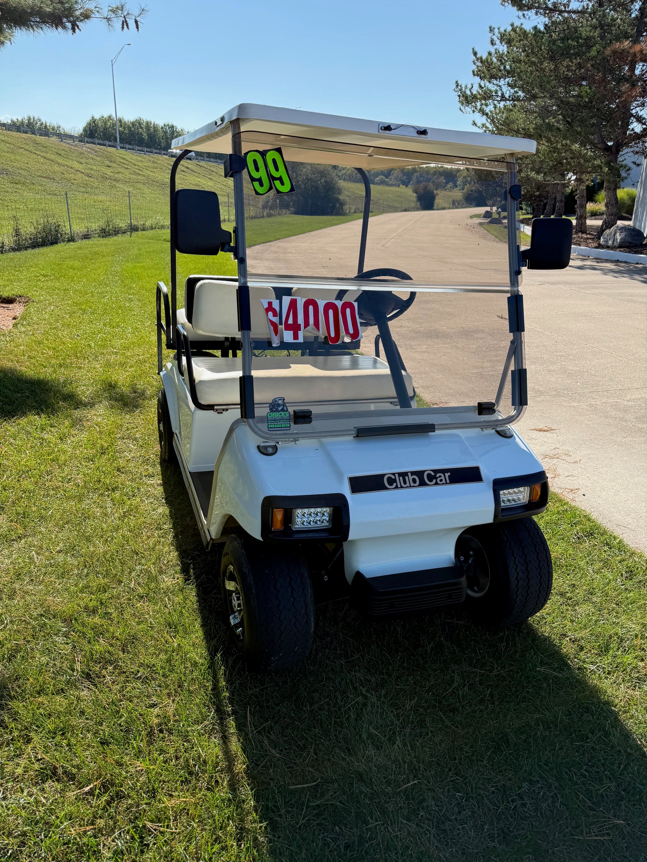 Club Car DS Electric Four Passenger Golf Cart