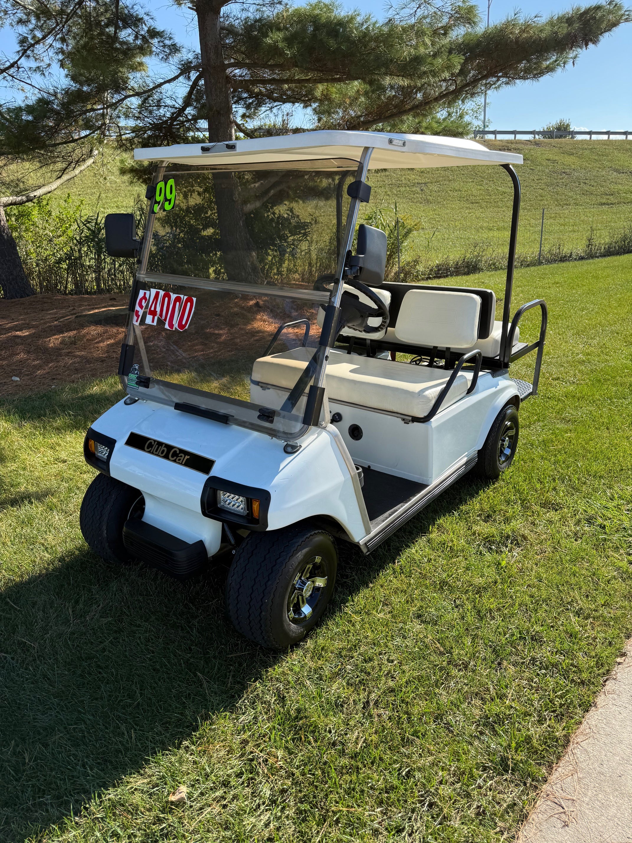 Club Car DS Electric Four Passenger Golf Cart