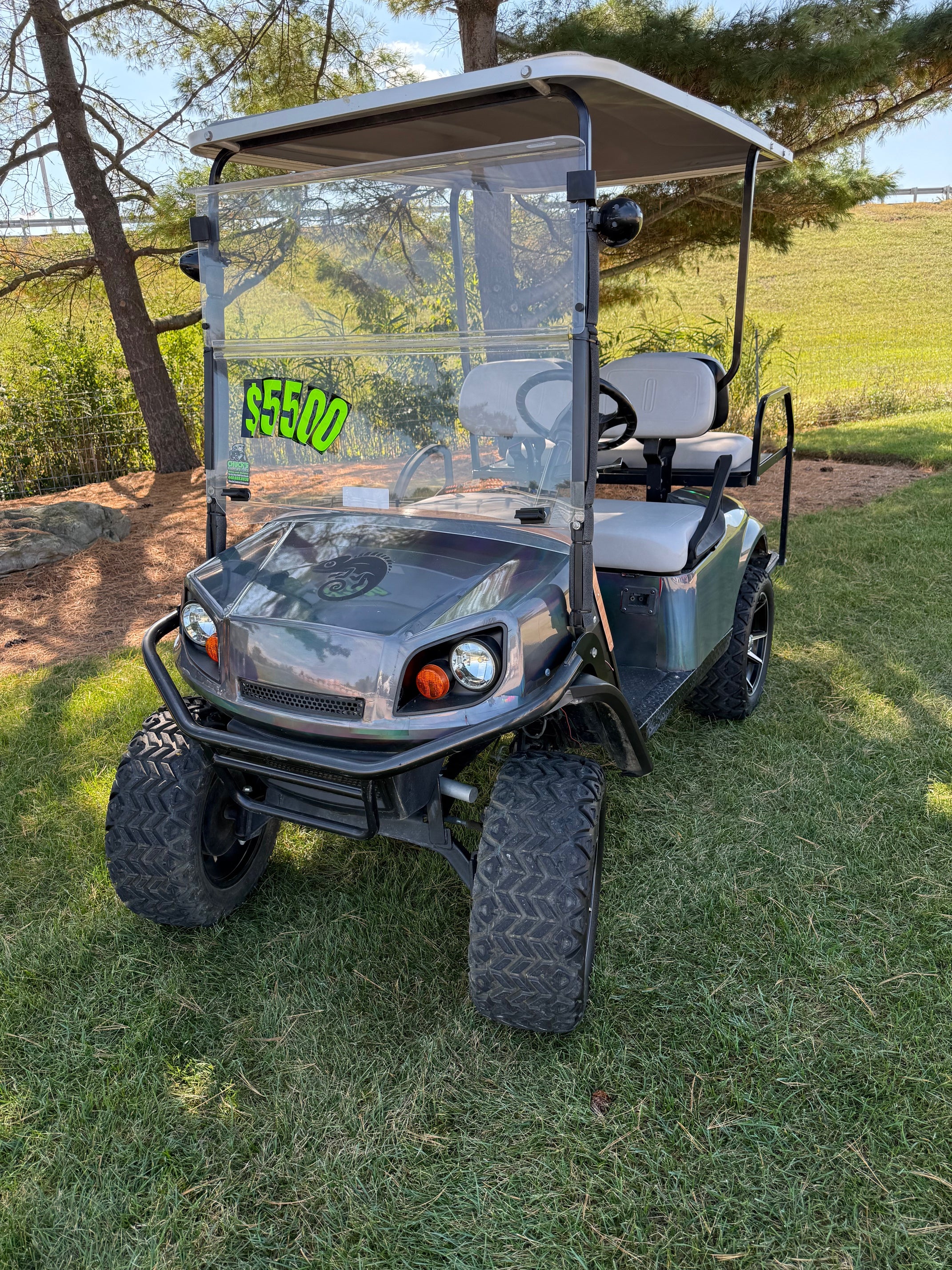 2014 Ezgo S4 Lifted  Electric Four  Passenger Golf Cart