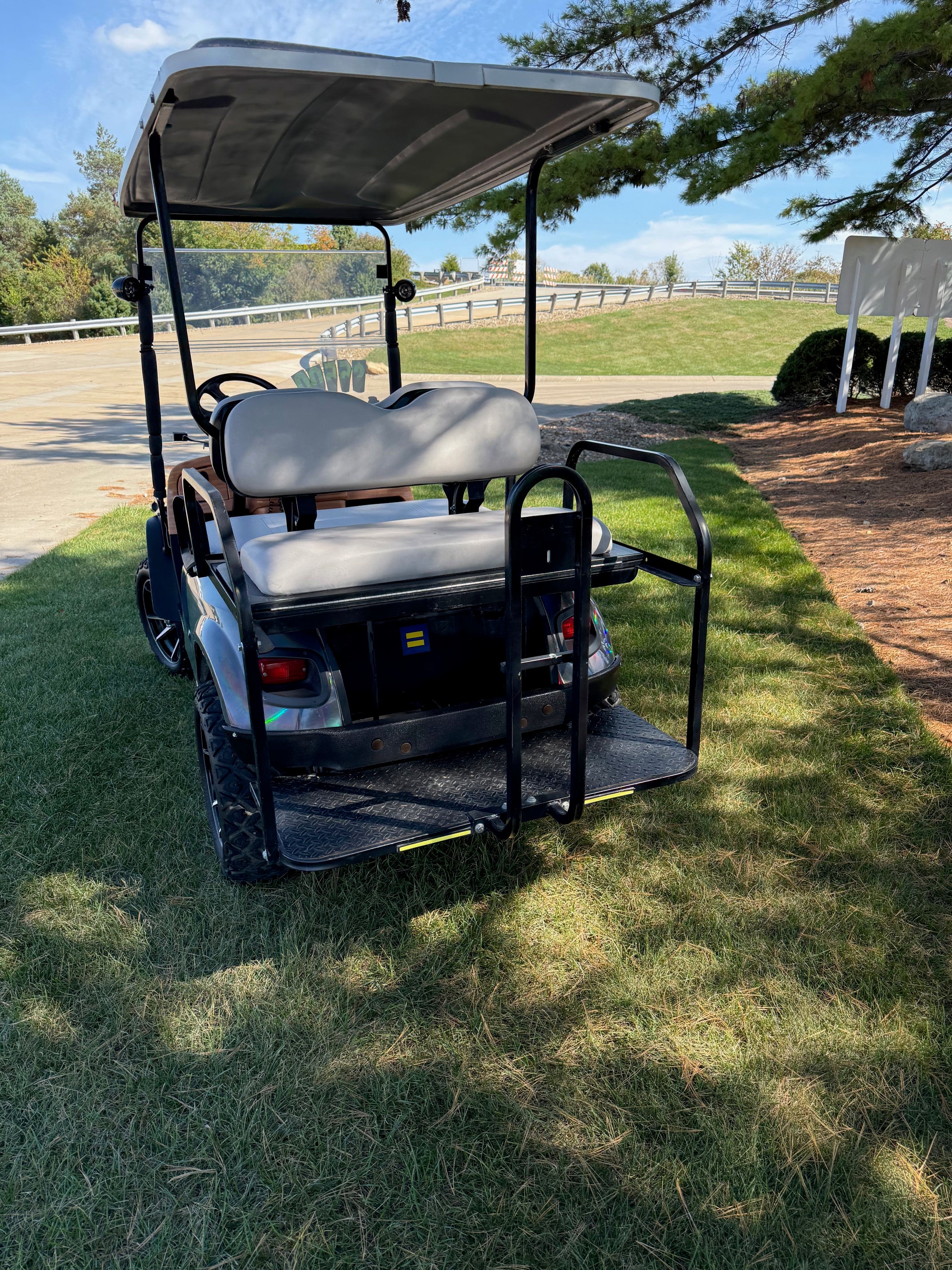 2014 Ezgo S4 Lifted  Electric Four  Passenger Golf Cart