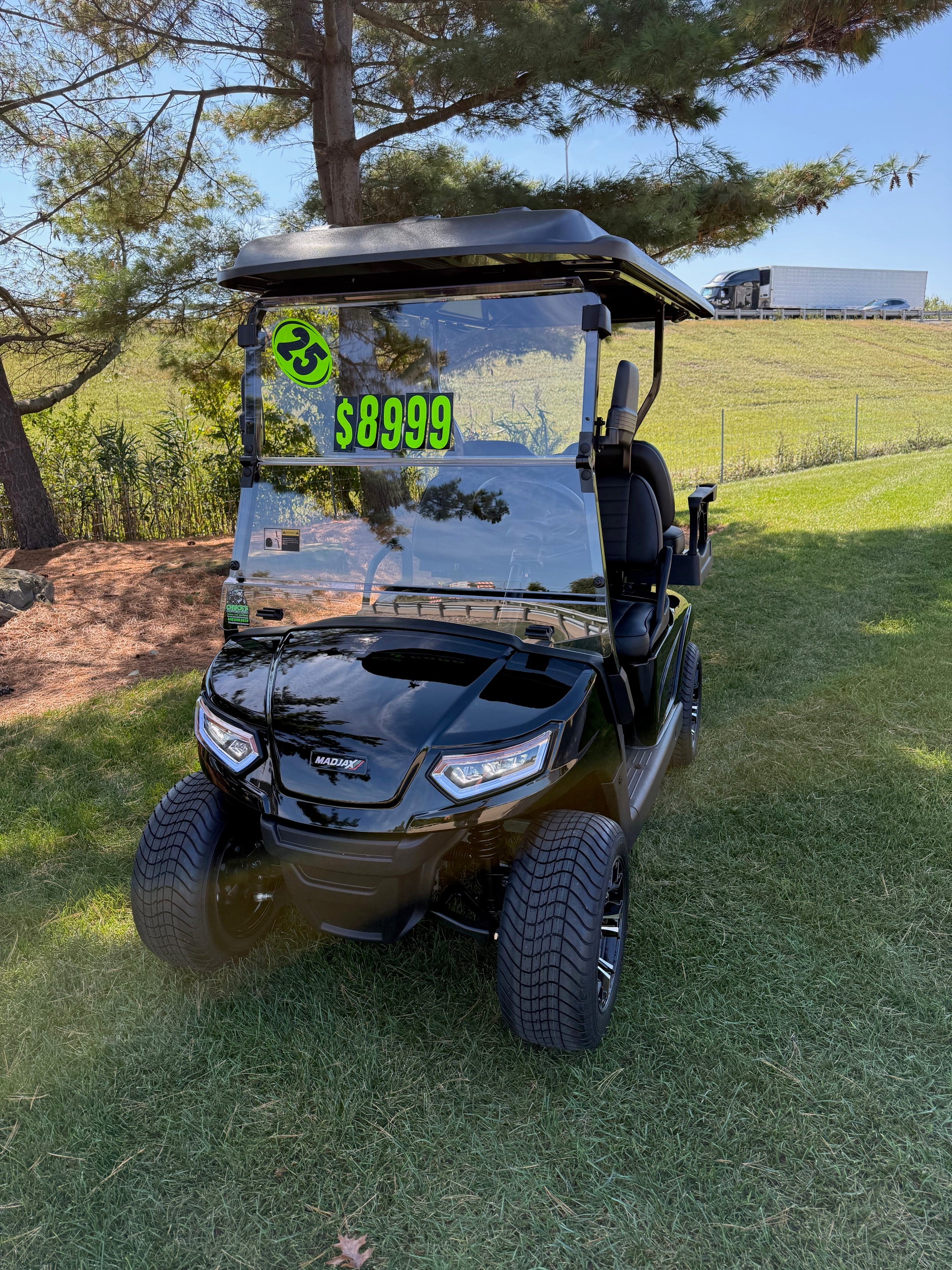 Madjax E Series Four Passenger  Lithium Electric Golf Cart